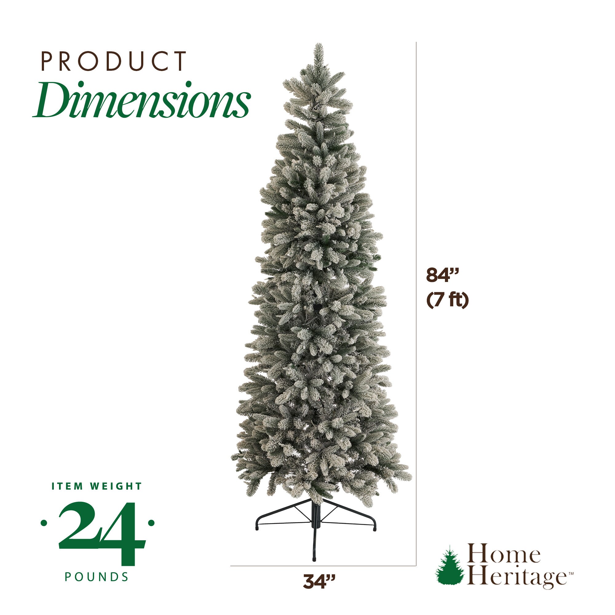 Home Heritage 105291 Artificial-Christmas-Trees - View #4