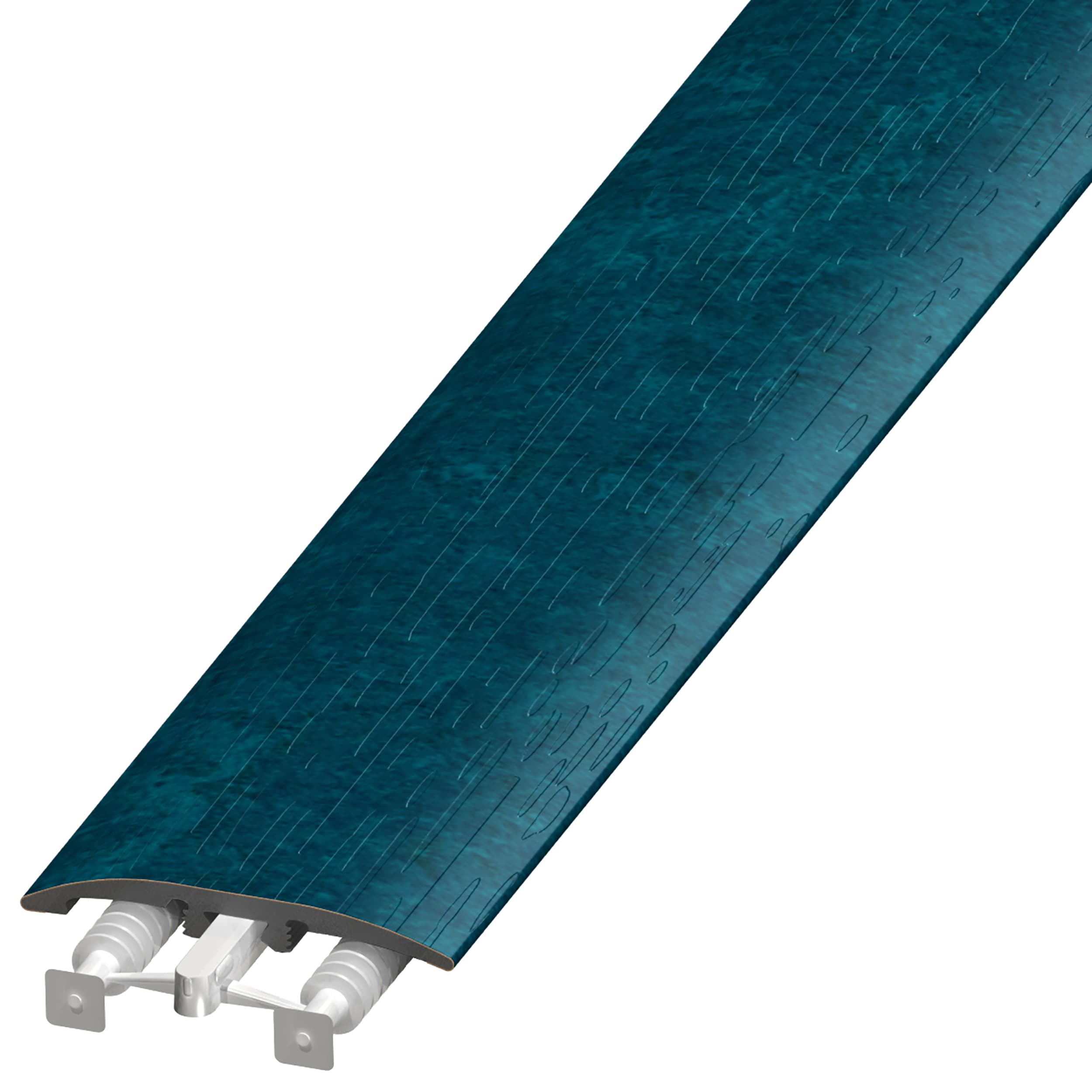 Versatrim SLT-106912-P32 Marmoleum Marmoleum in color Adriatica Prefinished 0.25-in T x 2-in W x 94-in L PVC 3-in-1 T-moulding/Reducer/Endcap