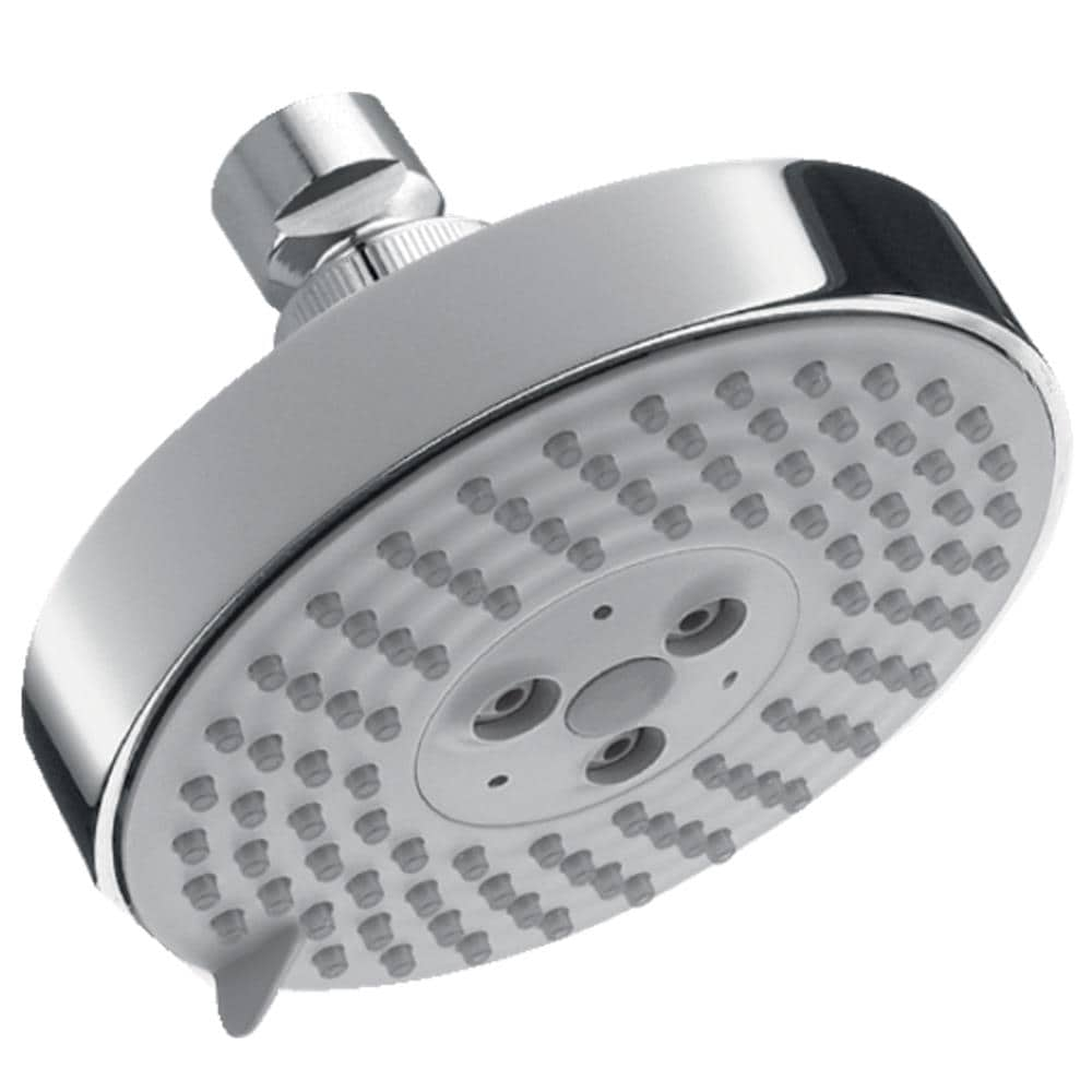 Hansgrohe Raindance Chrome Round Rain Fixed Shower Head 2-GPM (7.6-LPM ...