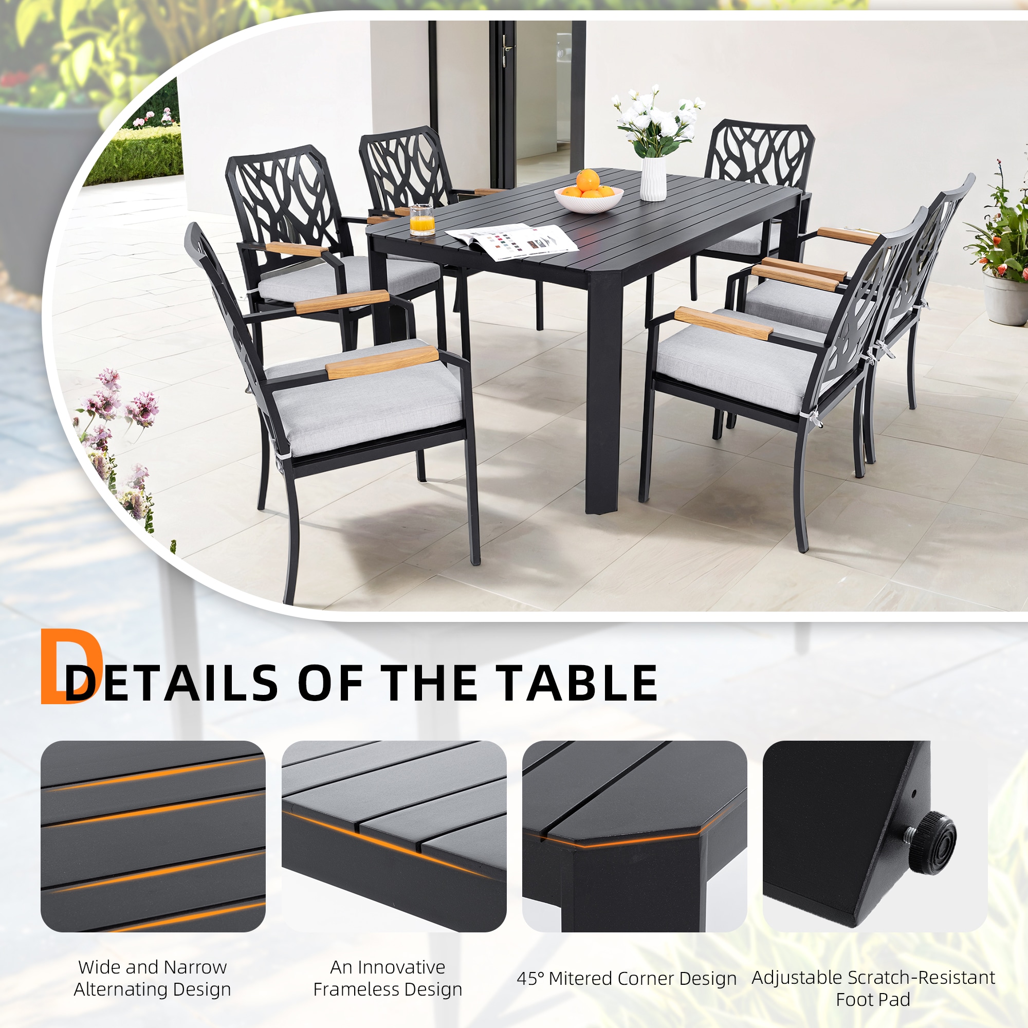 Xspracer ML-DT282WP Patio-Tables - View #3