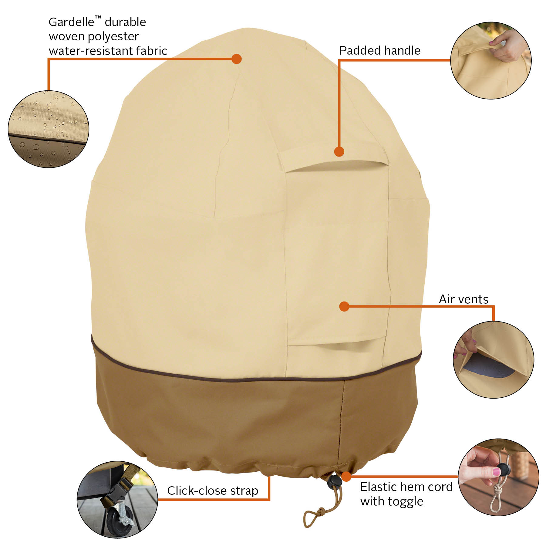Classic Accessories 55-968-011501-00 Grill-Covers - View #3