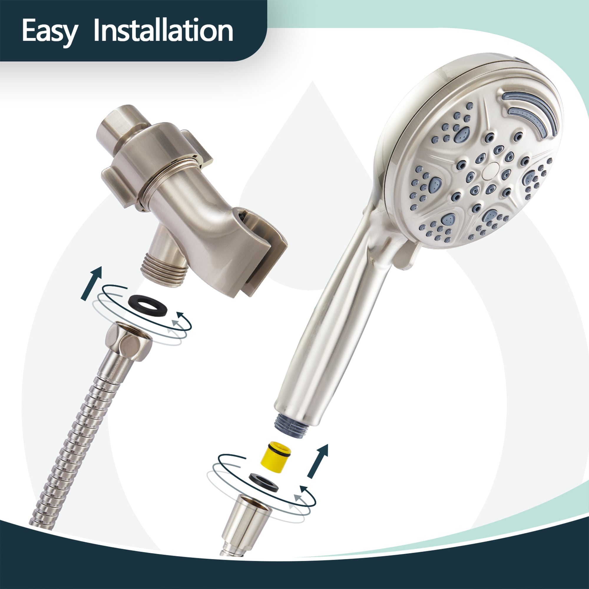 FORIOUS LL60003BN Fixed-Showerhead - View #2