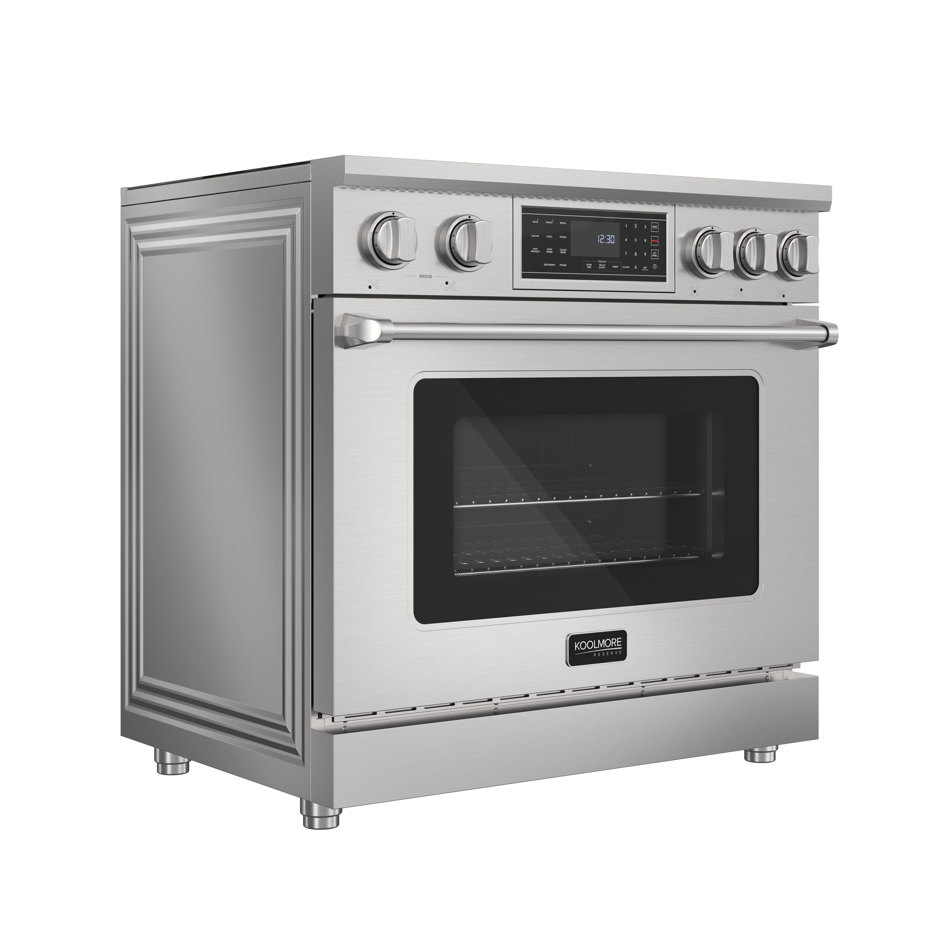 KoolMore LOW-KM-IPR-36TP-SS Freestanding-Electric-Ranges - View #7