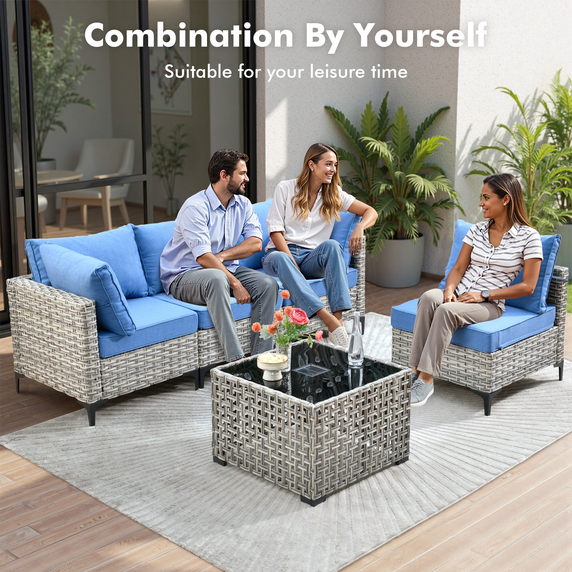 ALTRIGUS 6L-SKT507-AL Patio-Conversation-Sets - View #9
