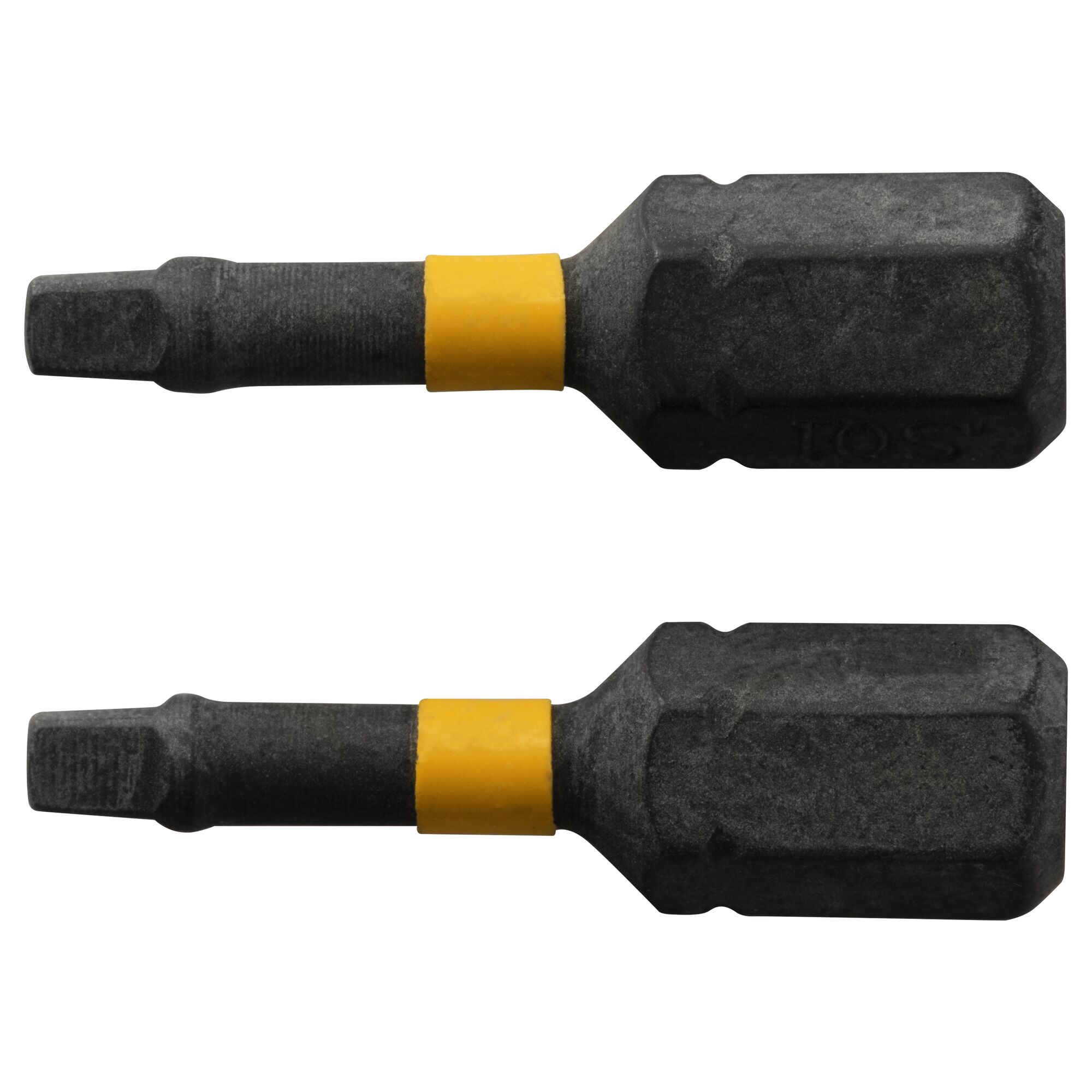 DEWALT DWA1SQ1IR-Z FlexTorq 1/4-in x 1-in Square/Robertson Impact Driver Bit 2 -Piece