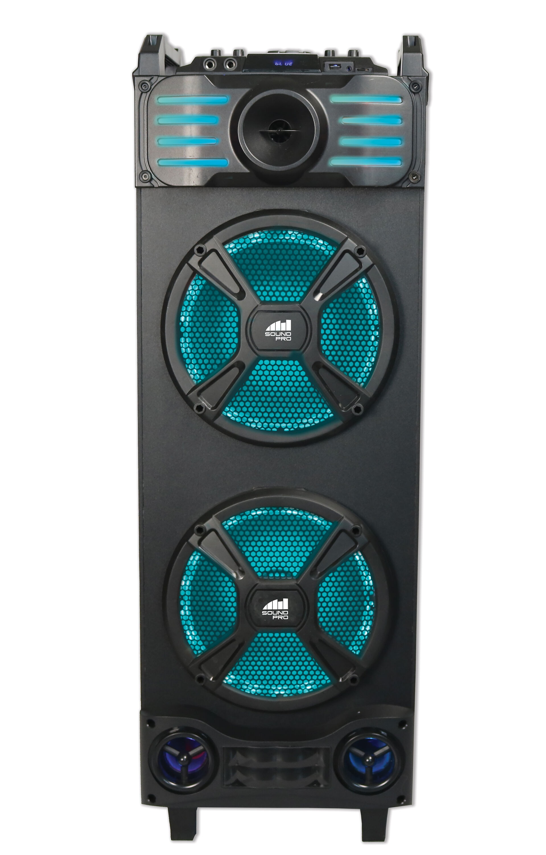 Naxa  Dual 10in. Party Speaker w/ Microphone -  NDS-1053