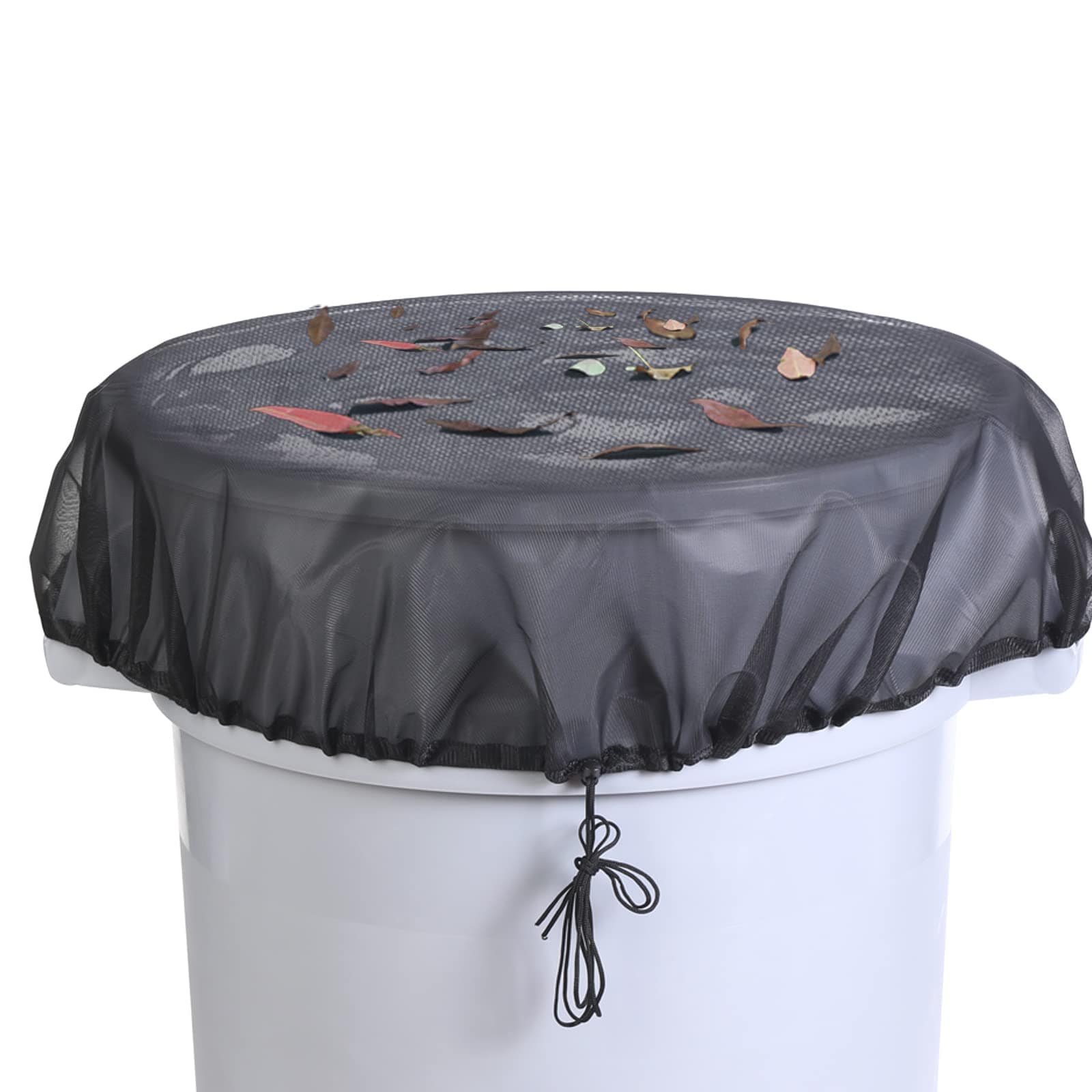 Afoxsos 37 Point 5 Inch Mesh Cover for Rain Barrel Leaf Filter Screen ...