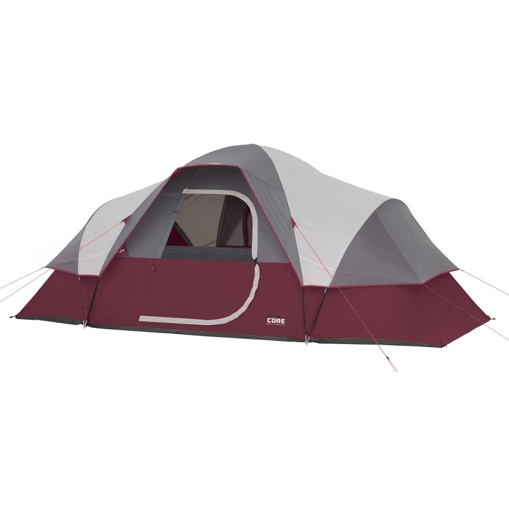 Core Extended Dome Tent Foot 9 Person Camping Tent with Air Vents