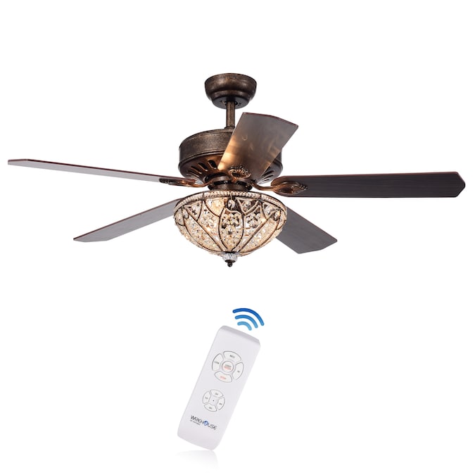 Bronze Indoor Ceiling Fan, How To Bling Out A Ceiling Fan
