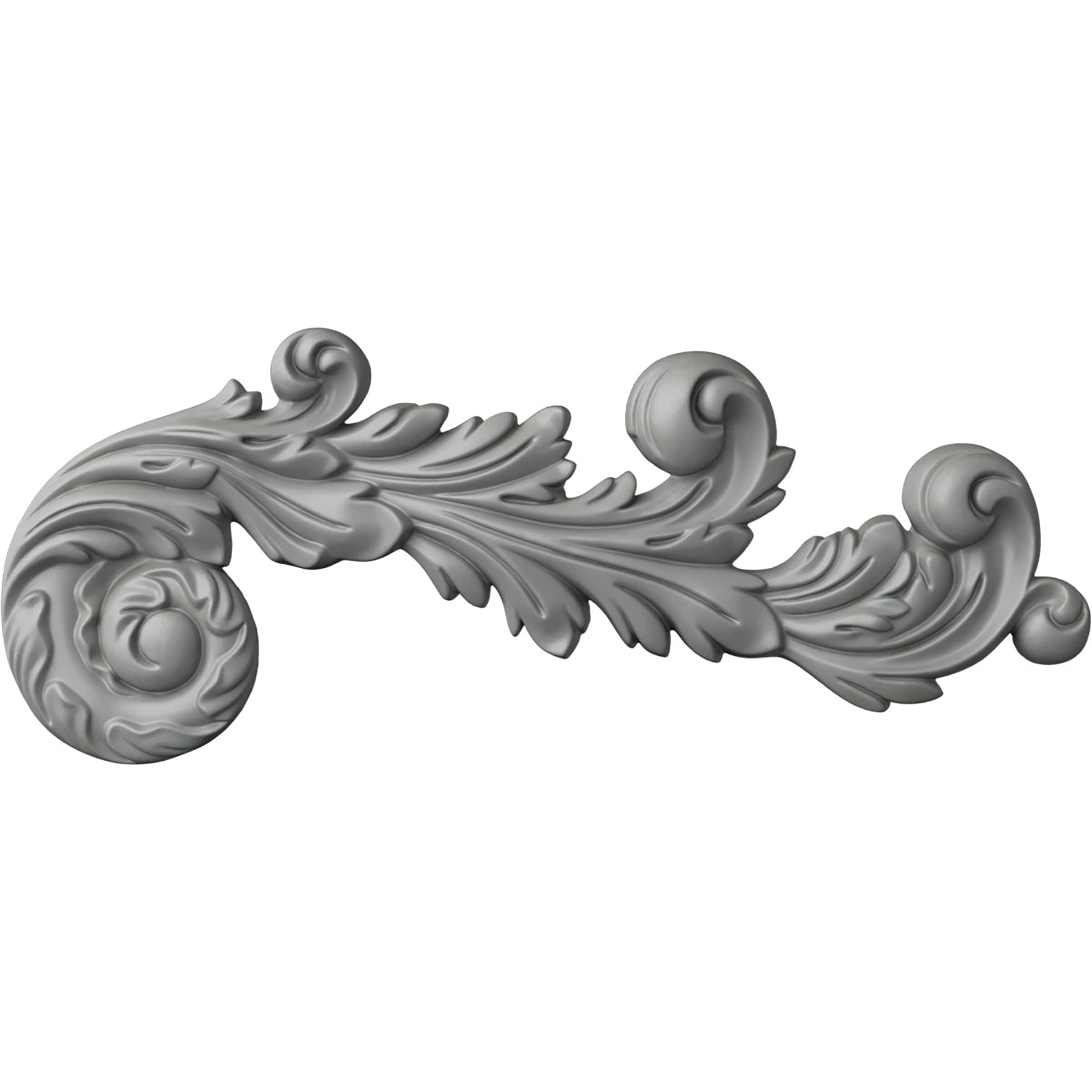Ekena Millwork ONL17X07X01ED-R Edinburgh, Right 17.5-in W x 7-in H Primed Applique