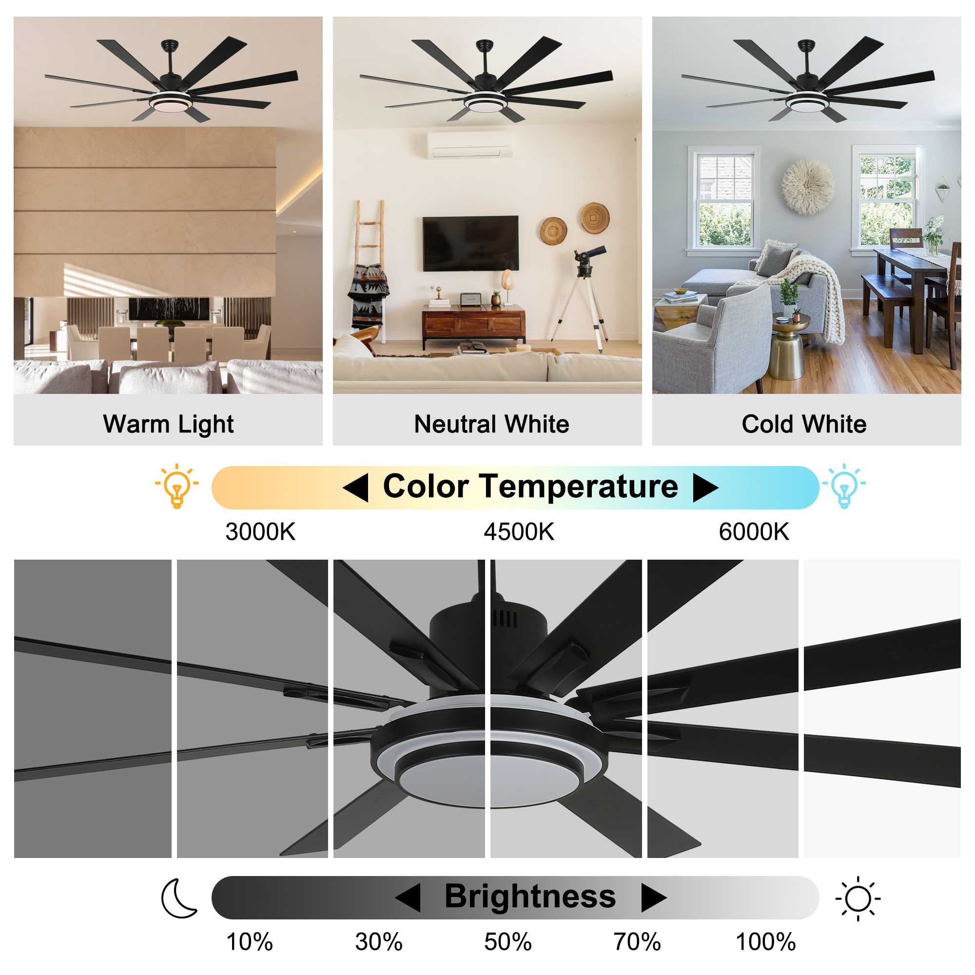 Bella Depot DCFSD7206-B Ceiling-Fans - View #8