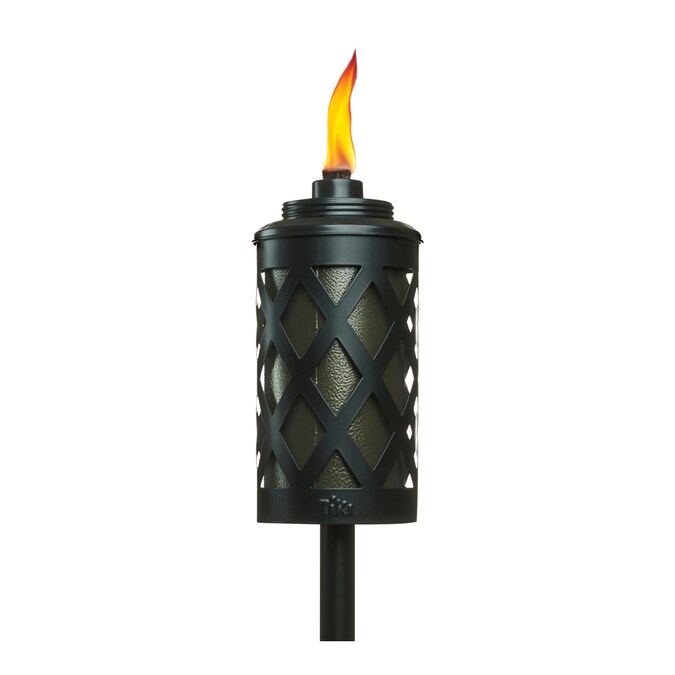 Torches TIKI TIKI URBAN METAL STEEL TORCH in the Garden Torches department at  Lowes.com