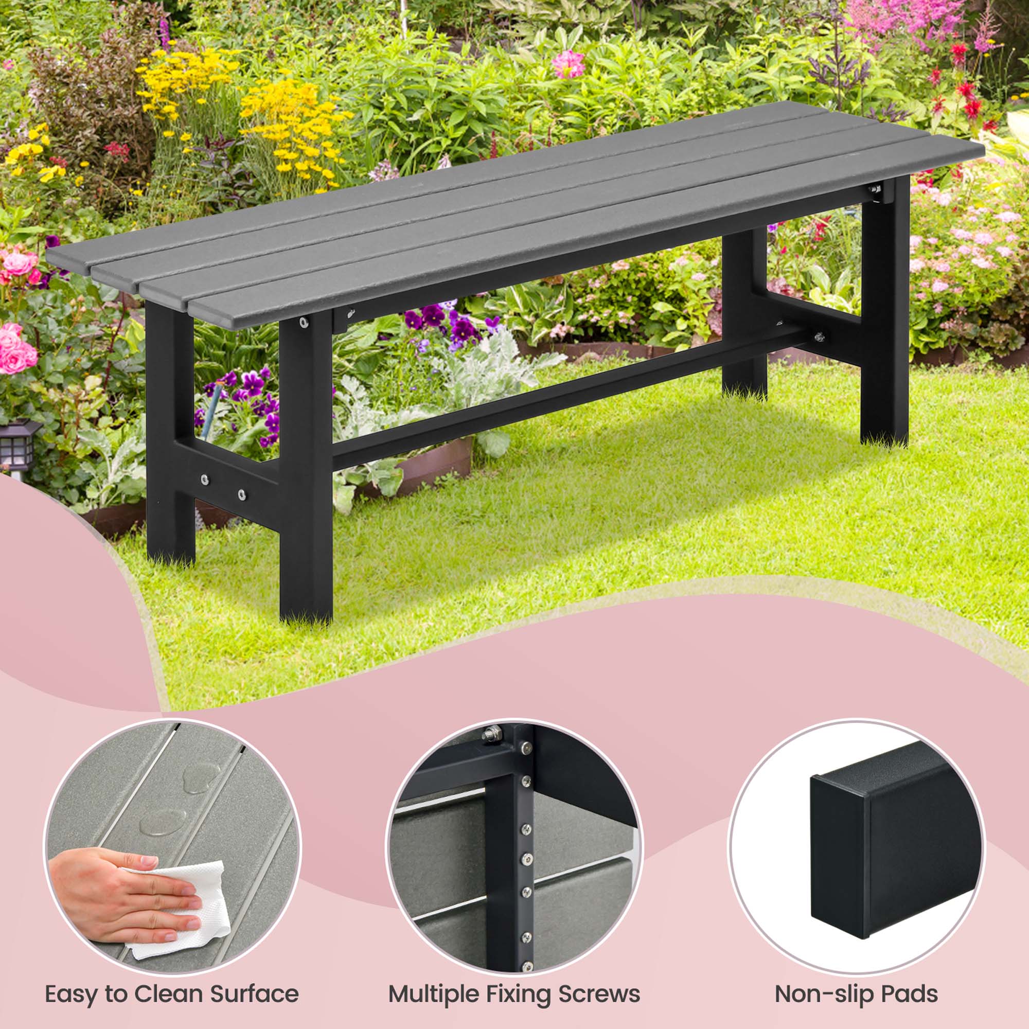 Costway 2NP11139GR benches - View #5