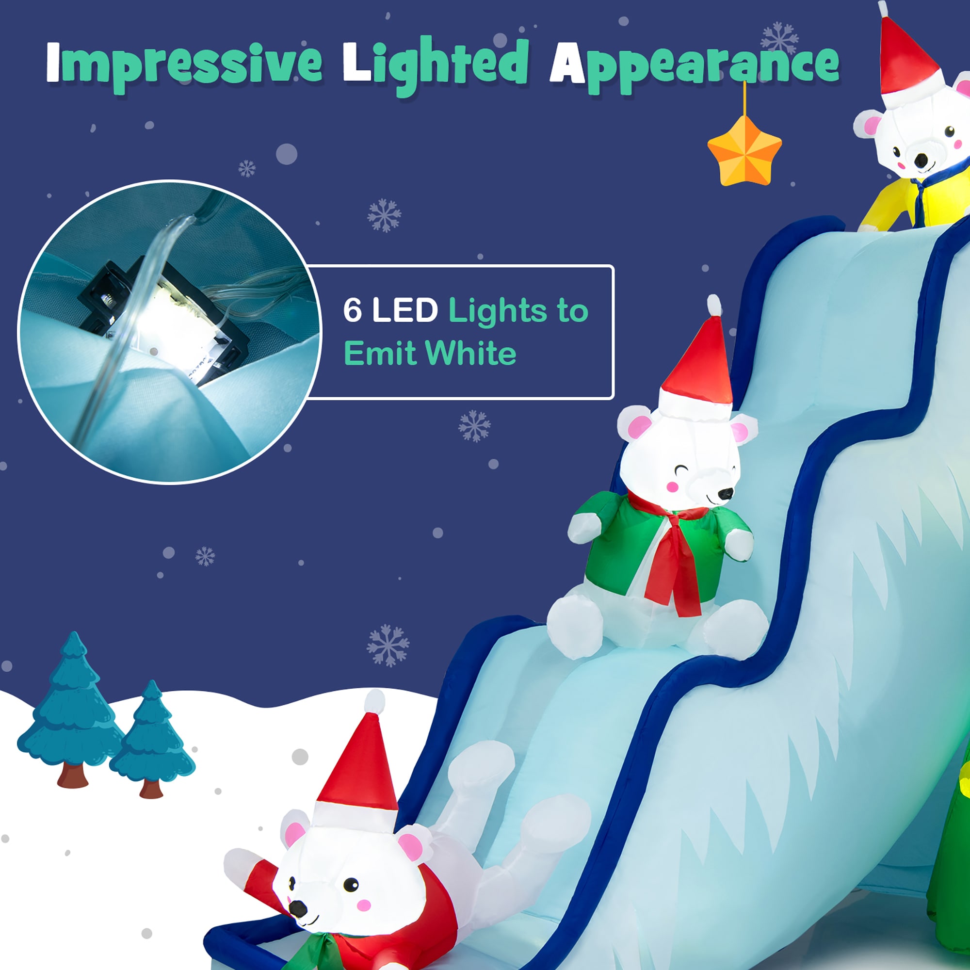 Costway LWS00707 Christmas-Inflatables - View #6