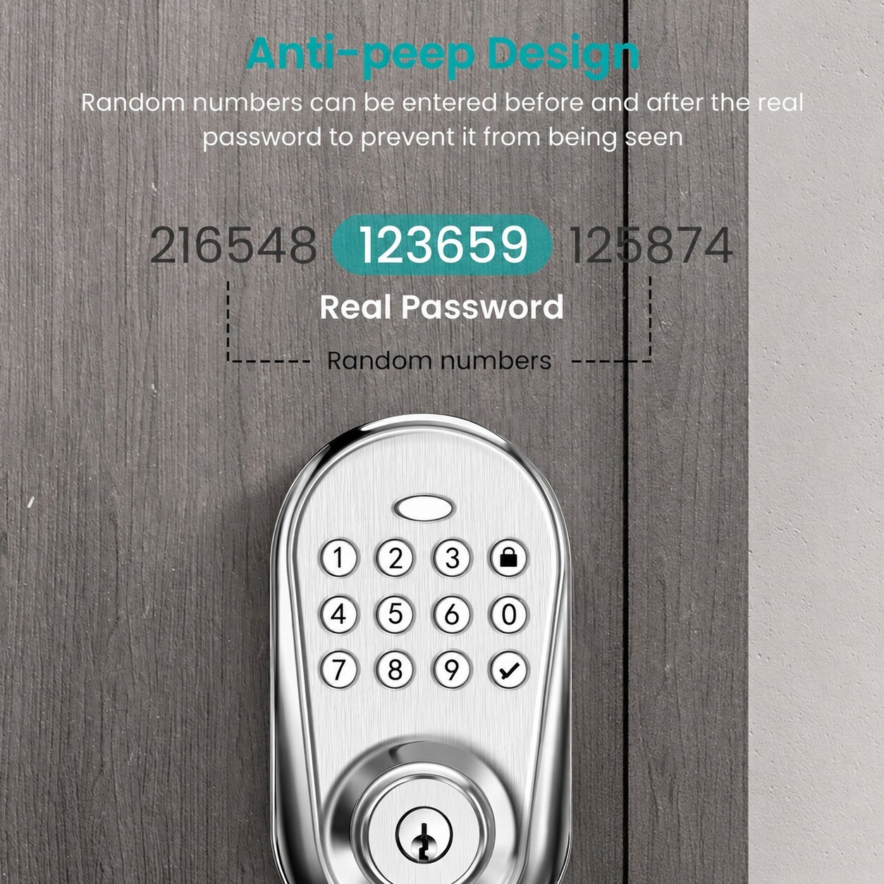 Adrinfly LAD0819D152 Door-Deadbolts - View #5