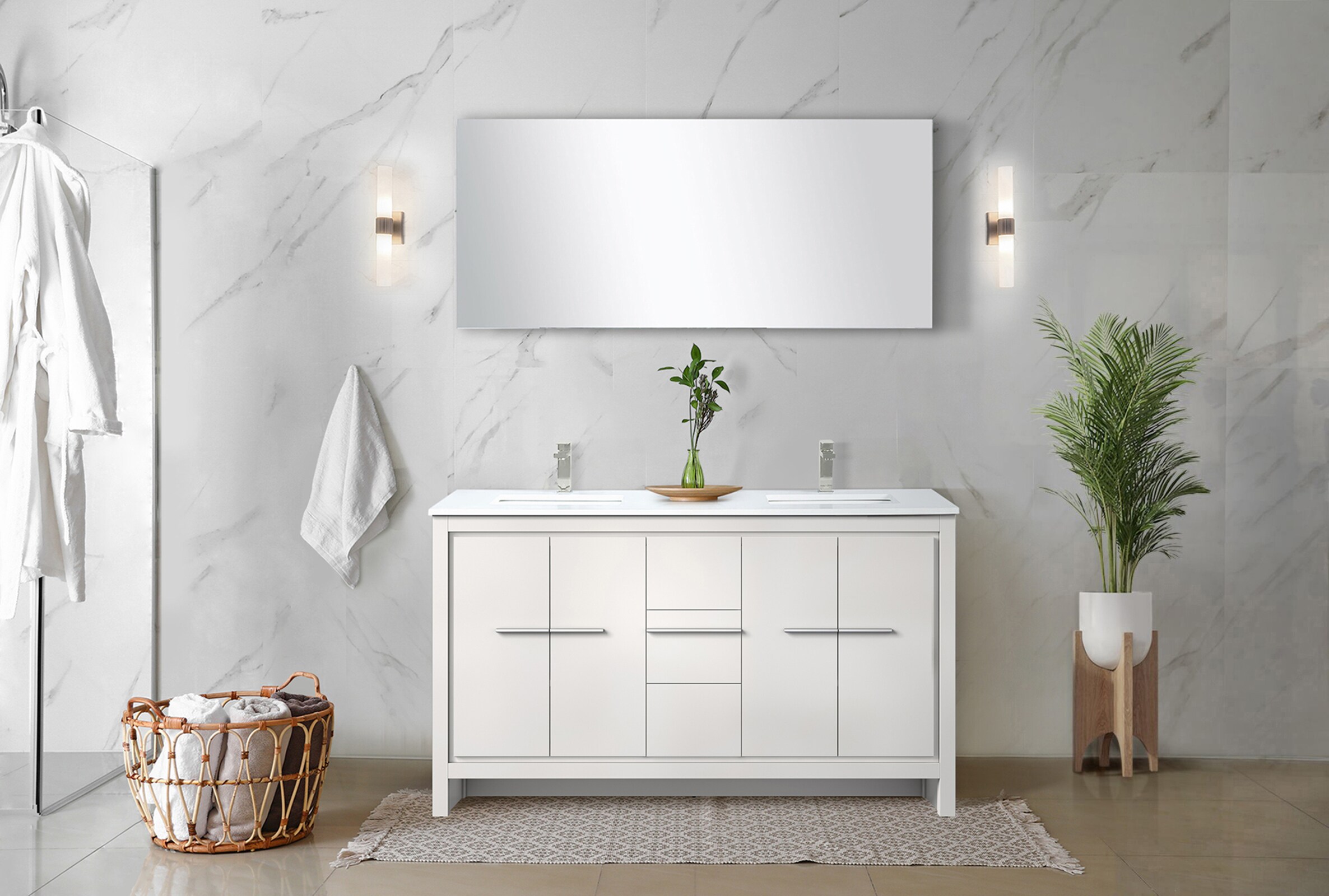 Lexora LVSCSH60DW310 Bath-Vanity-Combo - View #6
