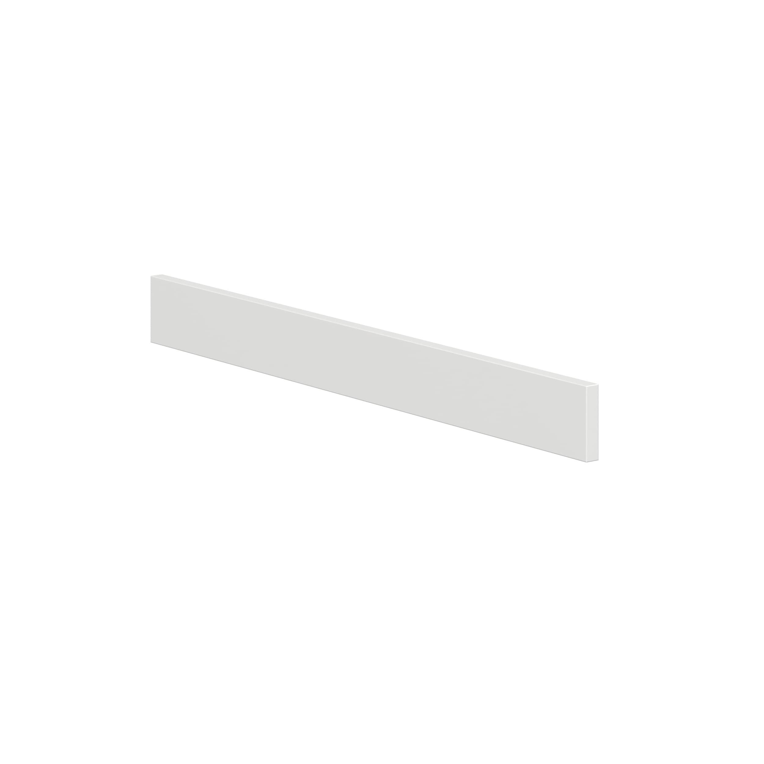 Hugo&Borg DSF330-RI Riviera Cabinet Fill Strip 3-in W x 30-in H x 0.63-in D Bright White Painted
