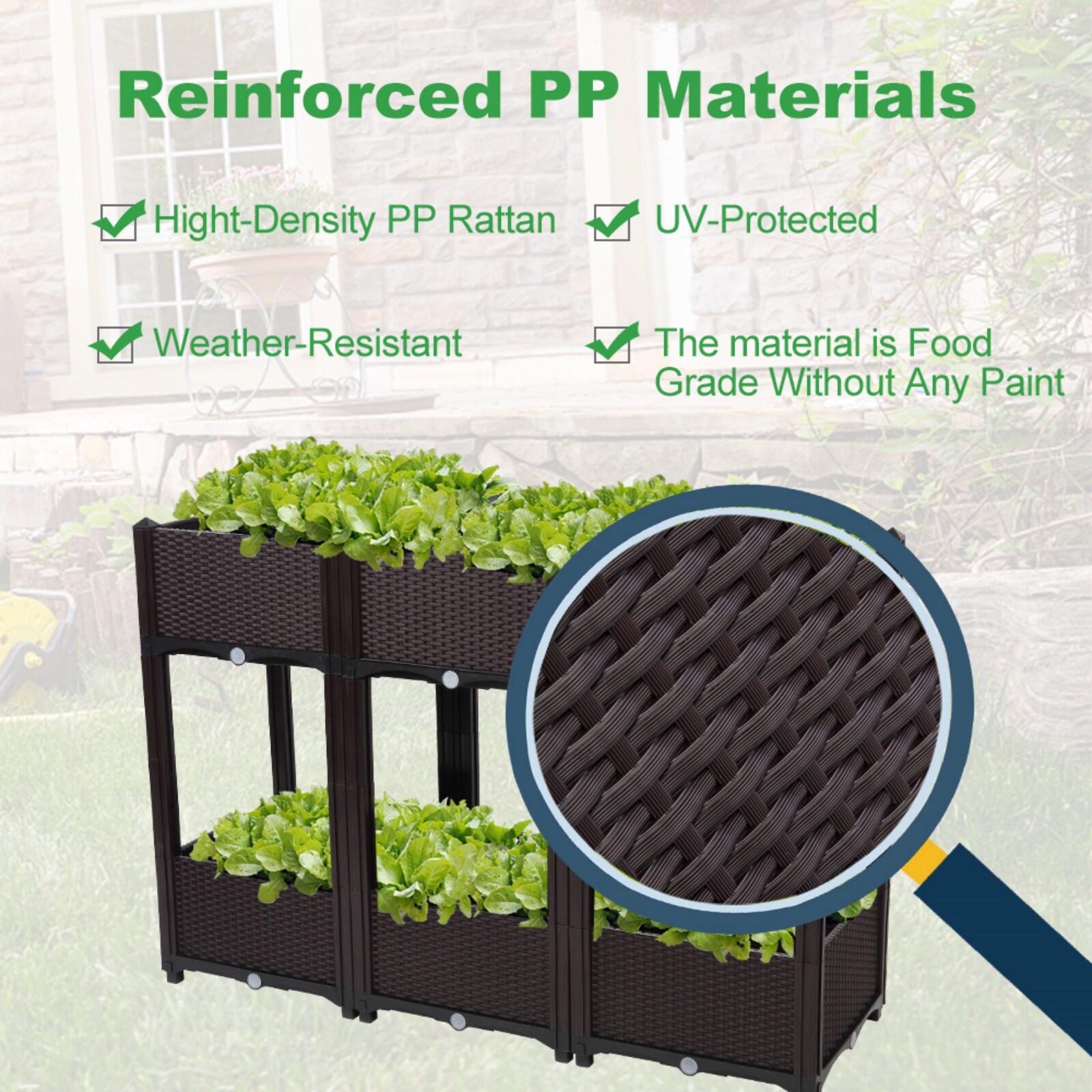 VINGLI LW-G89000780 Raised-Garden-Beds - View #3