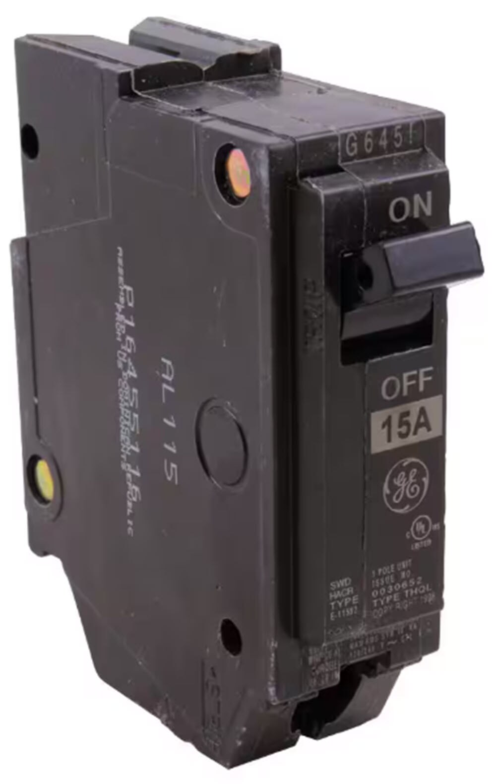 GE THQL1115 Circuit-Breakers - View #2