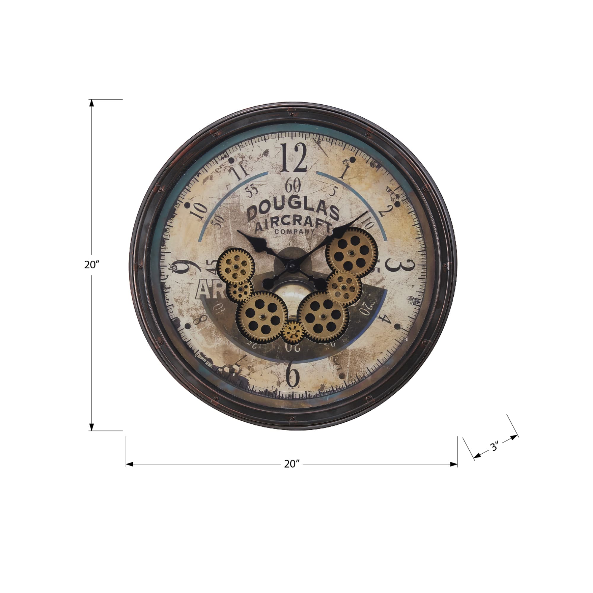 Lycvki CK-5 Indoor-Outdoor-Clocks - View #9
