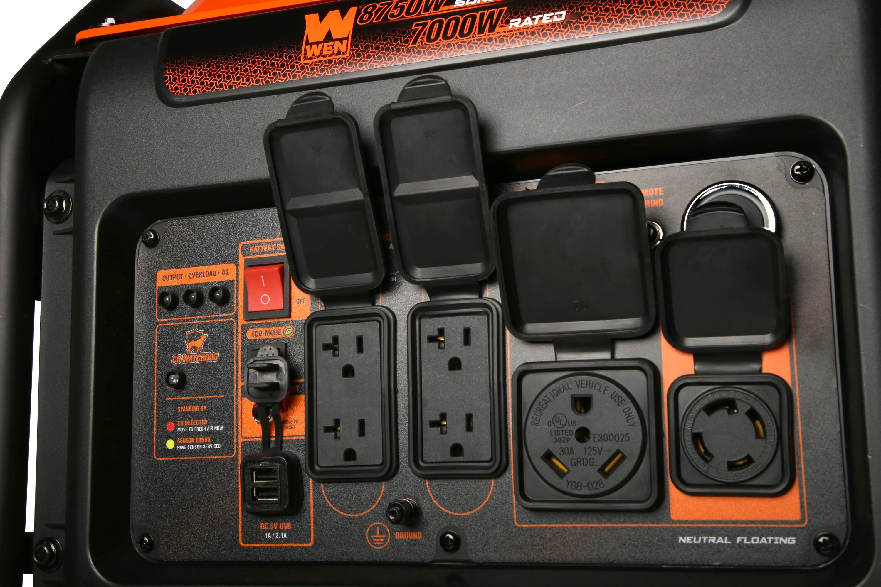 WEN DF875IX Inverter-Generators - View #4