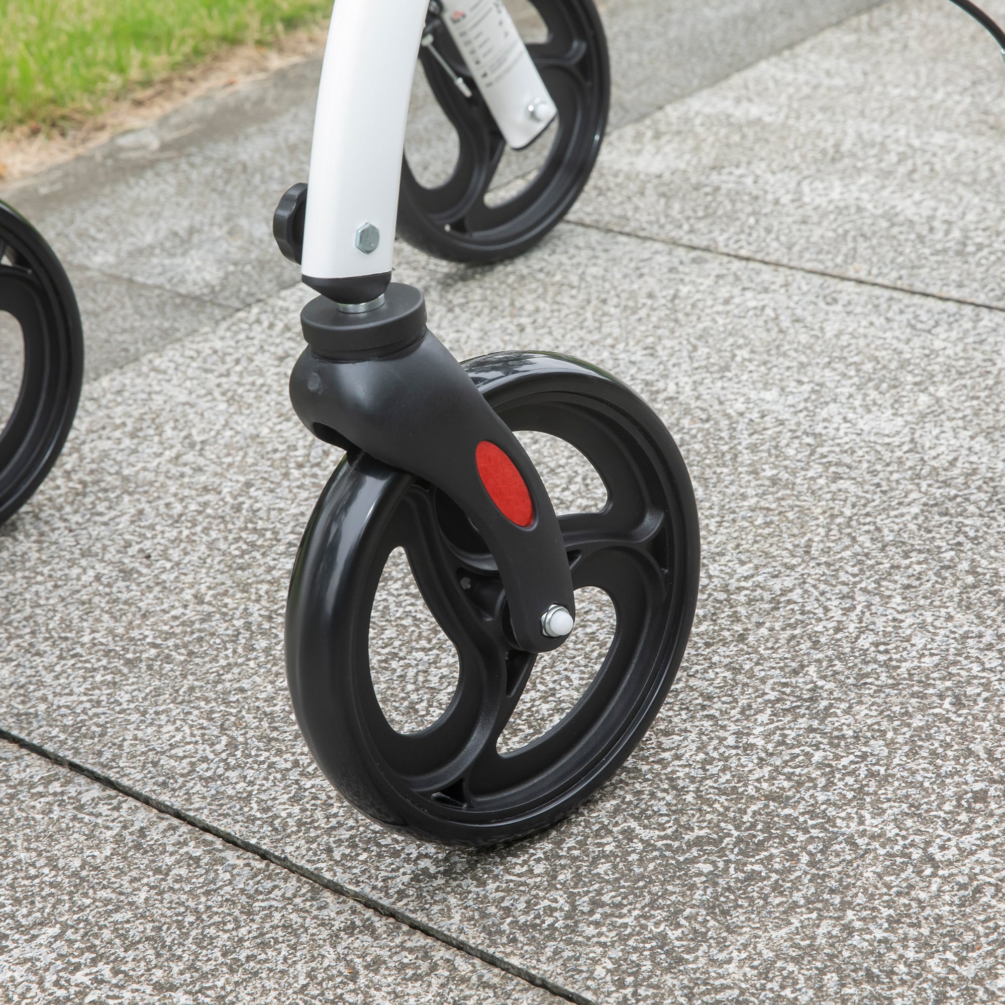 HomCom 712-068V00WT Walkers-Wheelchairs-Rollators - View #4