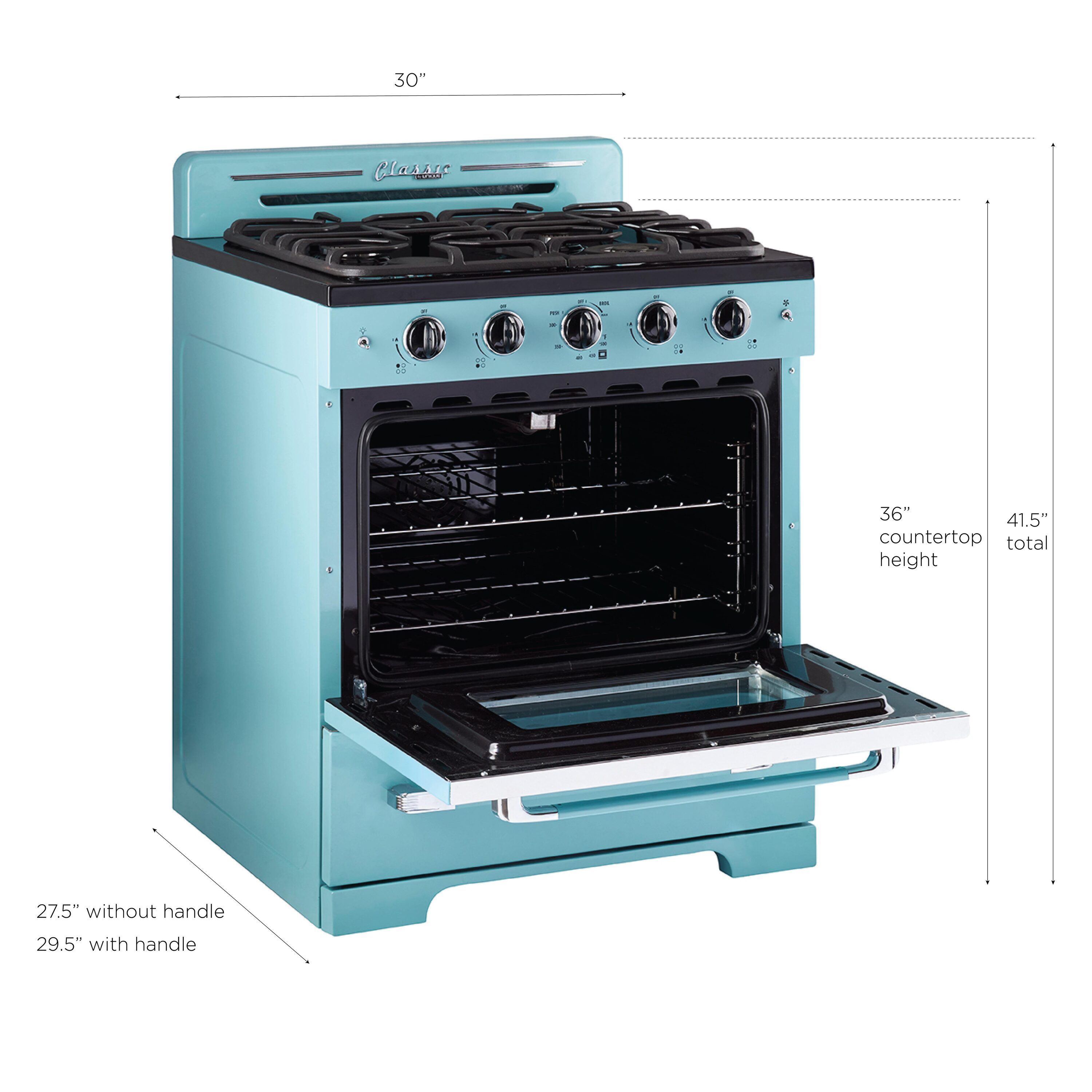 UNIQUE UGP-30CR T Freestanding-Gas-Ranges - View #14