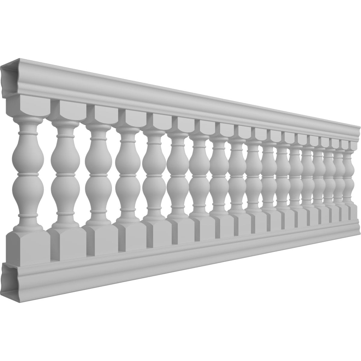 Ekena Millwork BALK40X120AVD railings - View #3