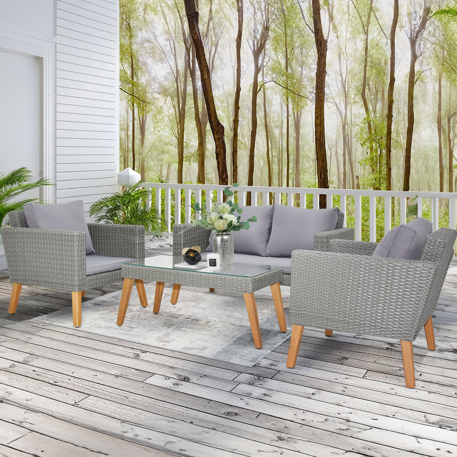 Winado LO1G56000720+721 Patio-Conversation-Sets - View #9