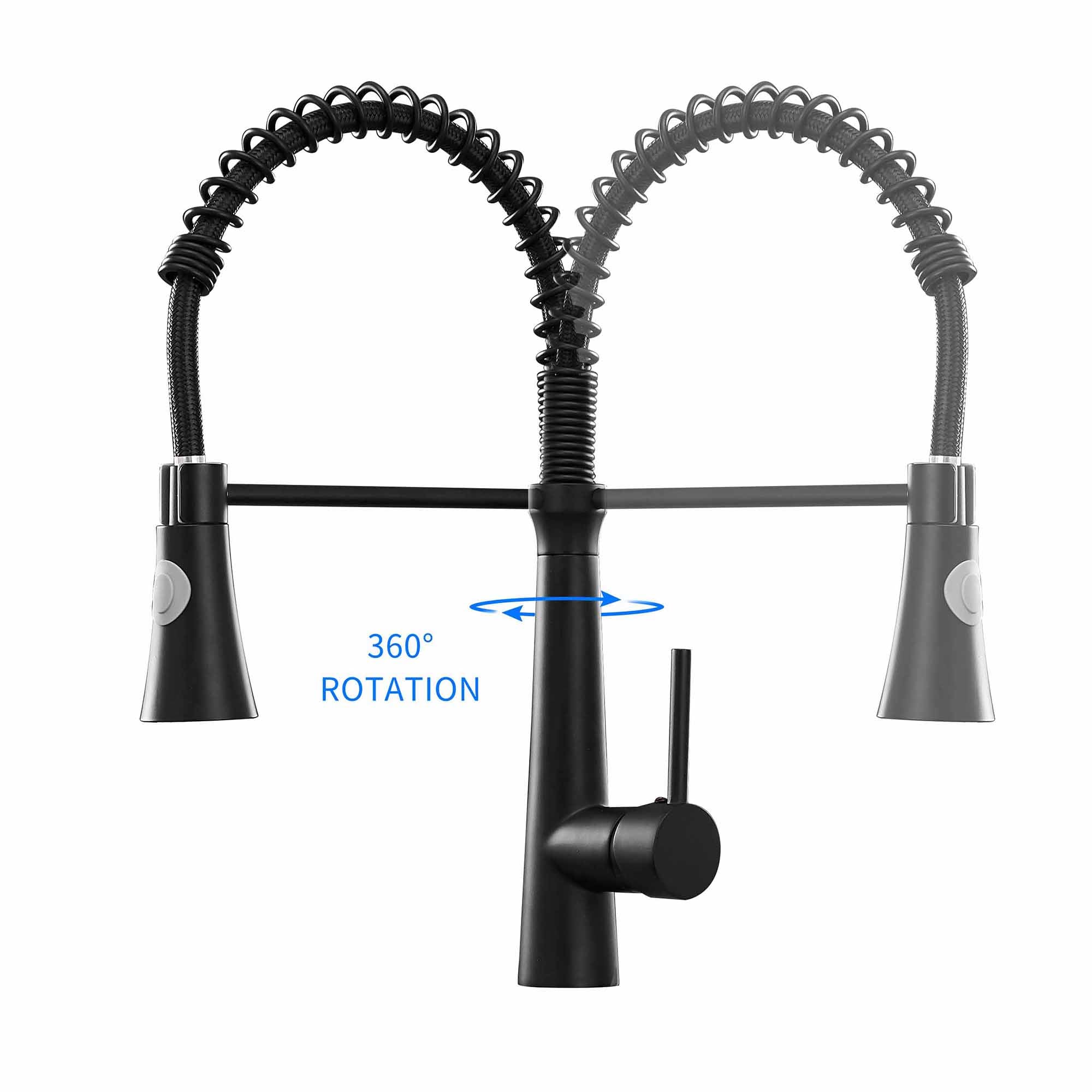 WELLFOR QJ-K-100833B Kitchen-Faucets - View #4