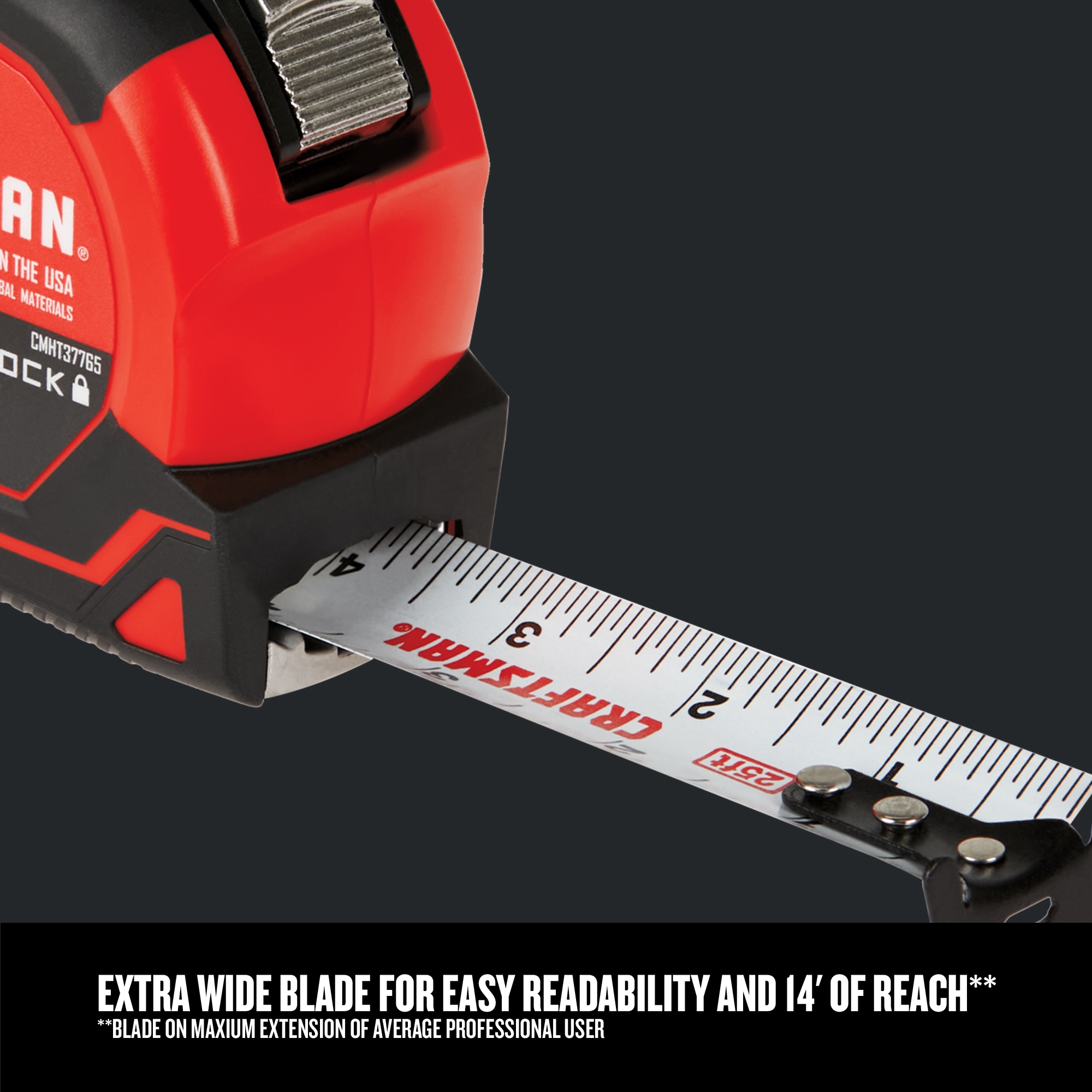 Craftsman 25ft Touch Lock Tape Measure (00945071)