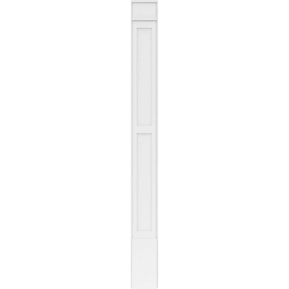 Ekena Millwork PILP09X096DFP02-2 Entry-Door-Casing-Accents - View #3