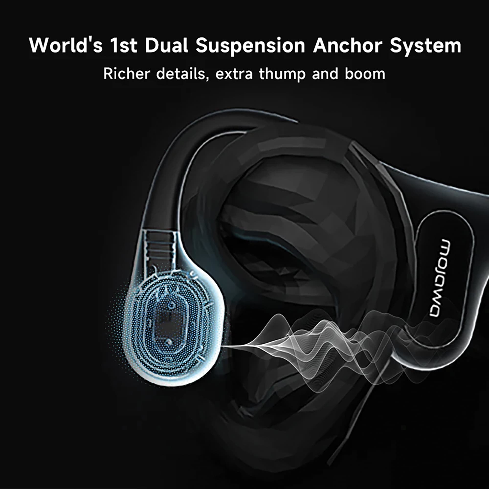 Mojawa MOJRPBKGL01 headphones - View #2