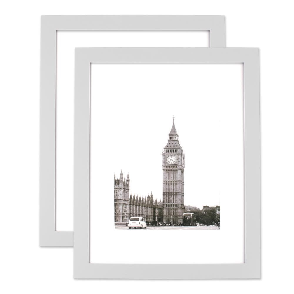 DII Z01741 2-Pack White Composite Picture Frame