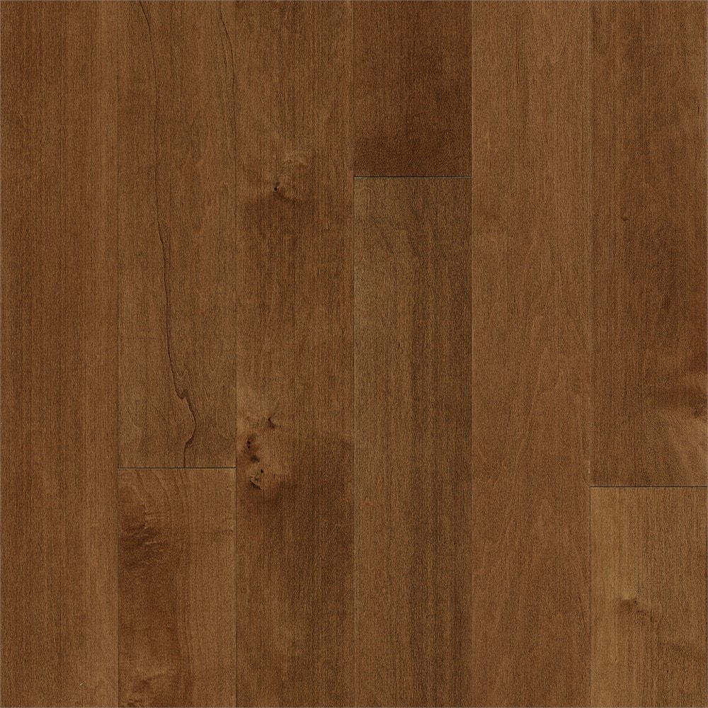 Bruce Hydropel Black Brown Hickory 5-in W x 7/16-in T x 47-15/64-in Wirebrushed Engineered Hardwood Flooring (22.6-sq ft / Carton)