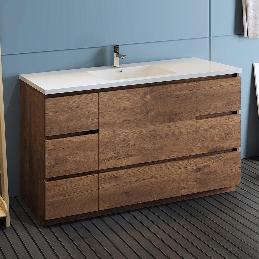 Fresca FCB9360RW-S-I Bath-Vanity-Combo - View #2
