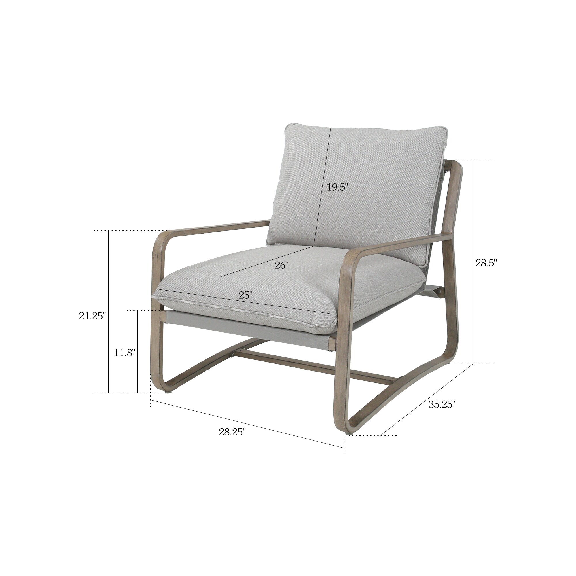 PEAK HOME FURNISHINGS 880094 Patio-Chairs - View #3