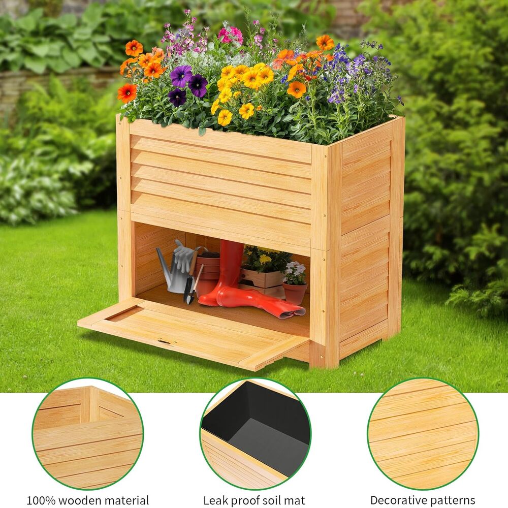 Esazn HWLYY-Y-BL-H-LYU Raised-Garden-Beds - View #3