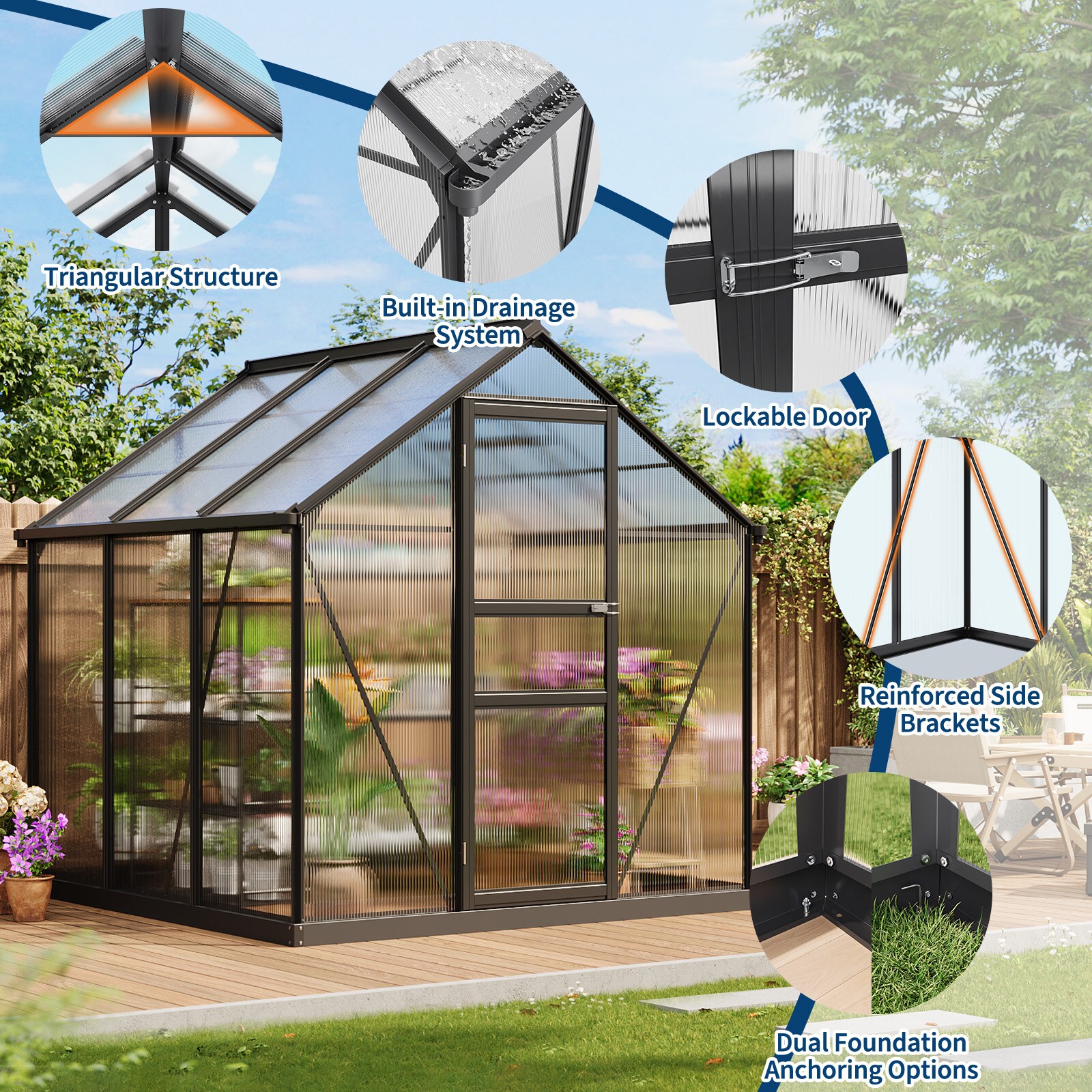 Garvee L508GLZLVEX4 greenhouses - View #6