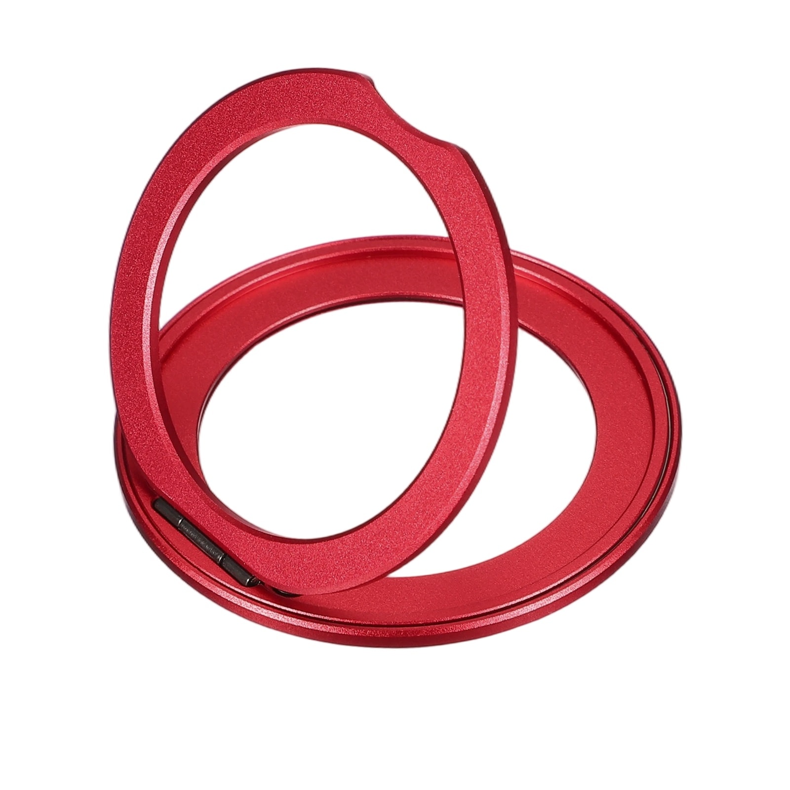 PATIKIL Phone Ring Holder Metal 360 Rotation Magnetic Phone Grip Holder Stand with Adhesive Backing Smartphone Finger Grip Kickstand for Tablet Case Car Mount Accessory Red
