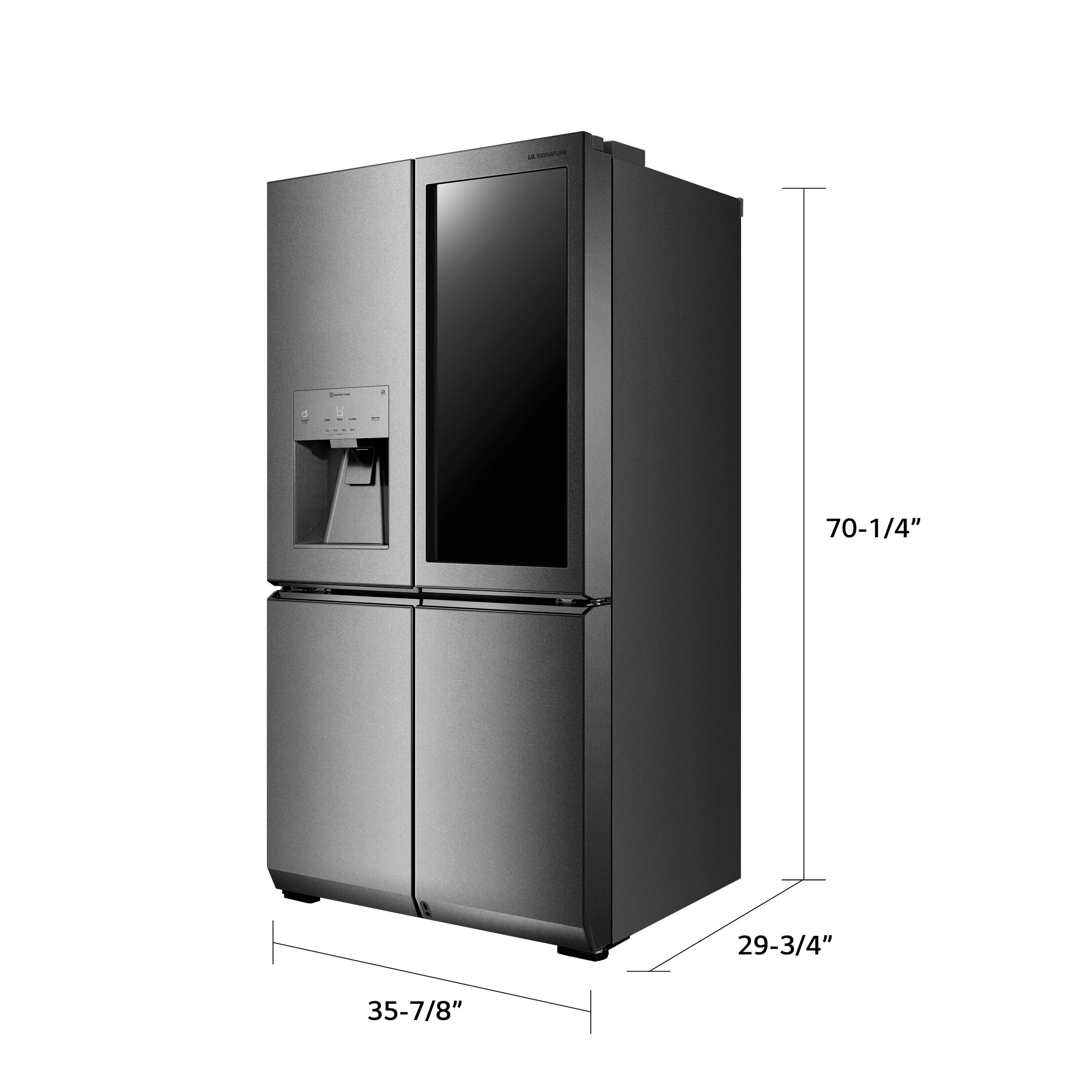 Stainless Steel 23 Cu. Ft. Smart French Door Refrigerator