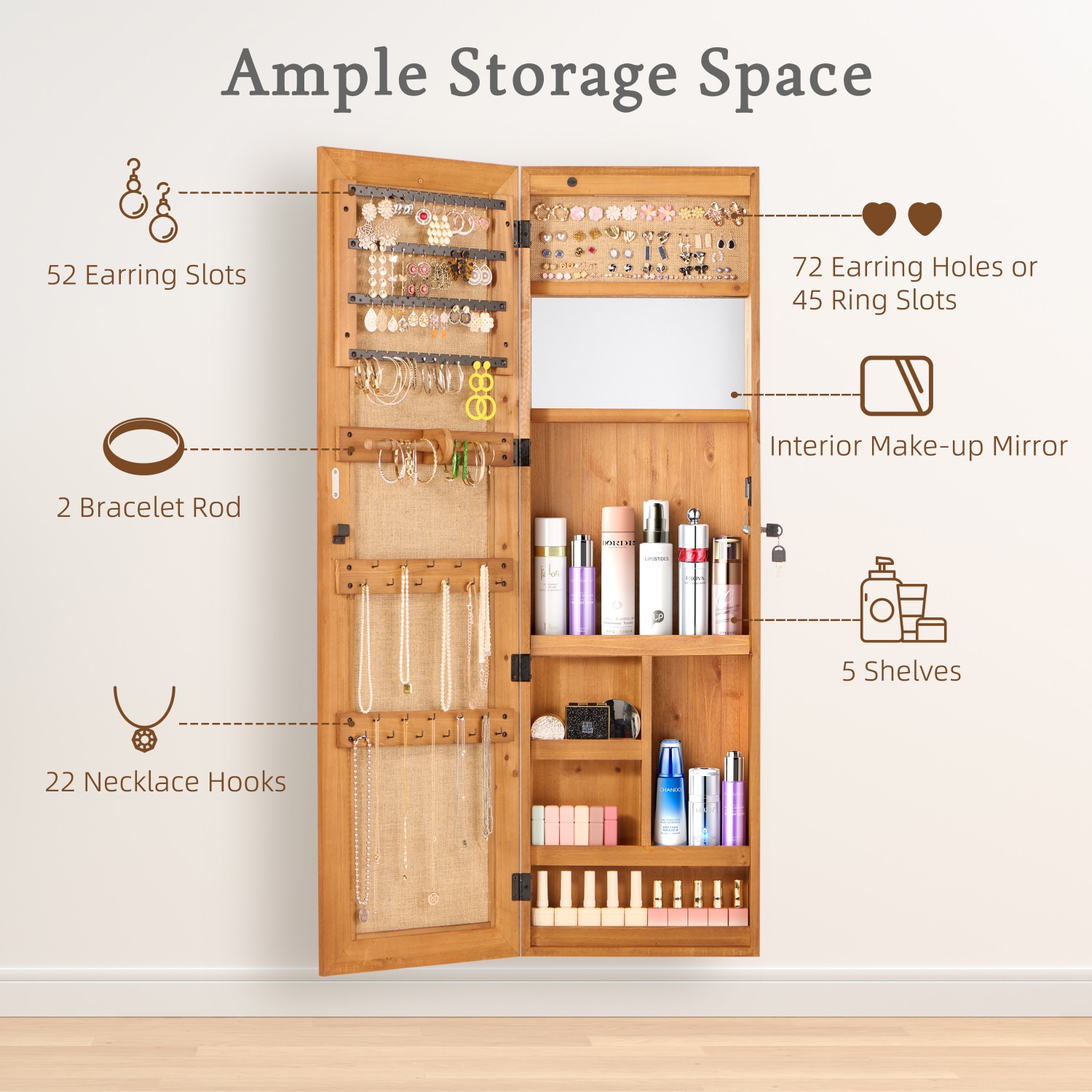 Streamdale Furniture W2640P356579 Jewelry-Organization - View #4