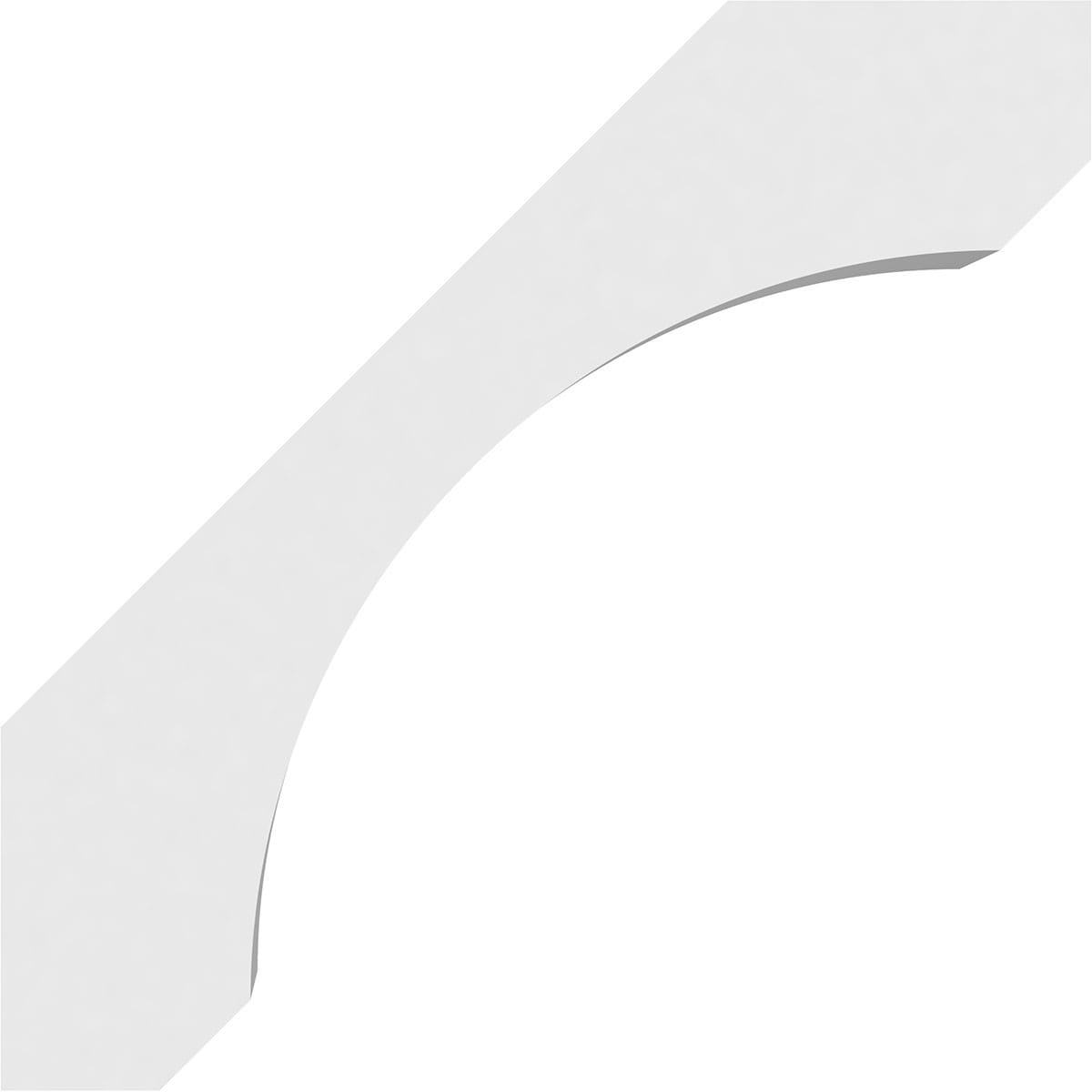 Ekena Millwork BRCP03X10X10LGY braces - View #3