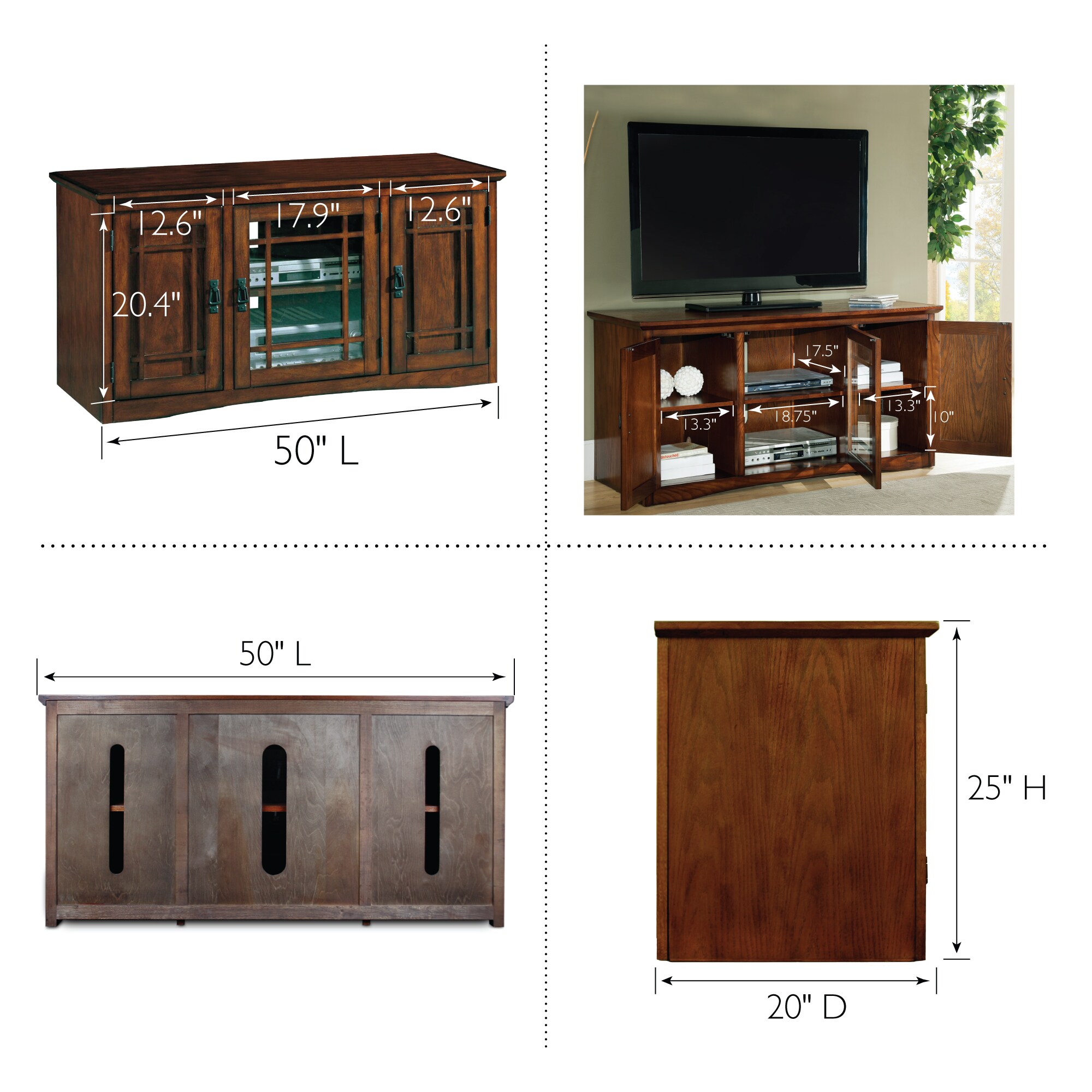 Leick Home 82350 Tv-Stands - View #2