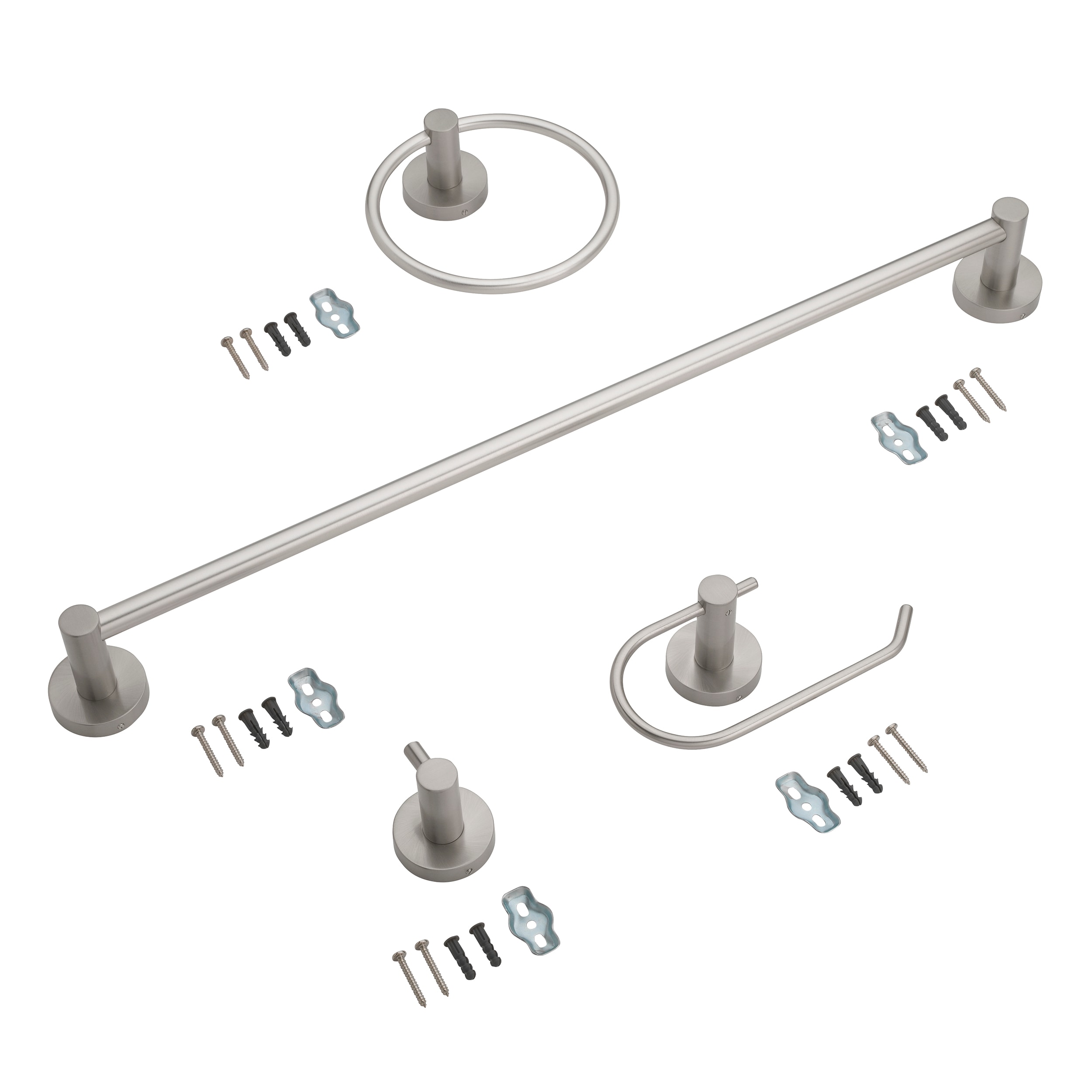 Project Source 167-V024KT-PSBN Decorative-Bath-Hardware-Kits - View #7
