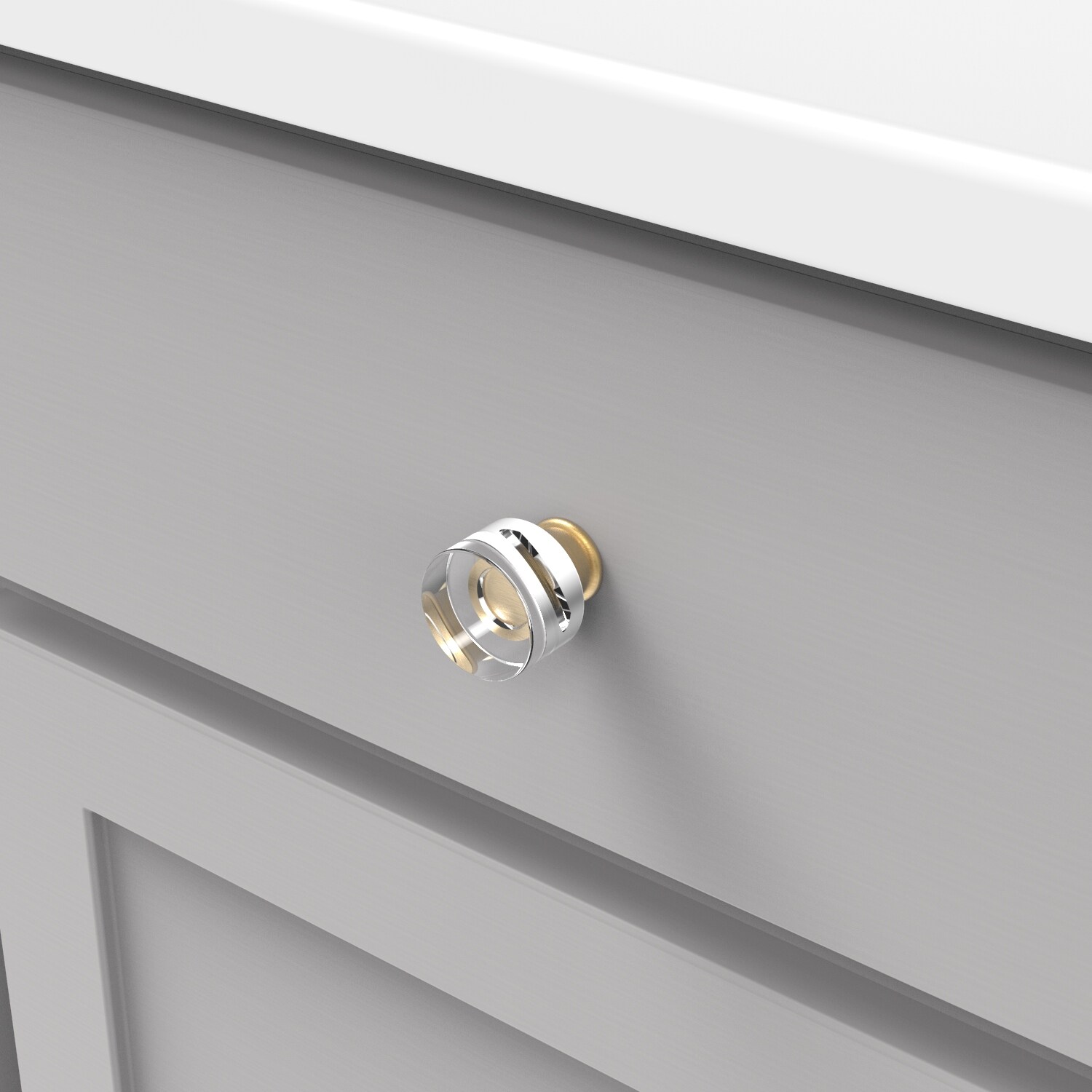 Hickory Hardware P3709-CABGB-10B Cabinet-Knobs - View #3