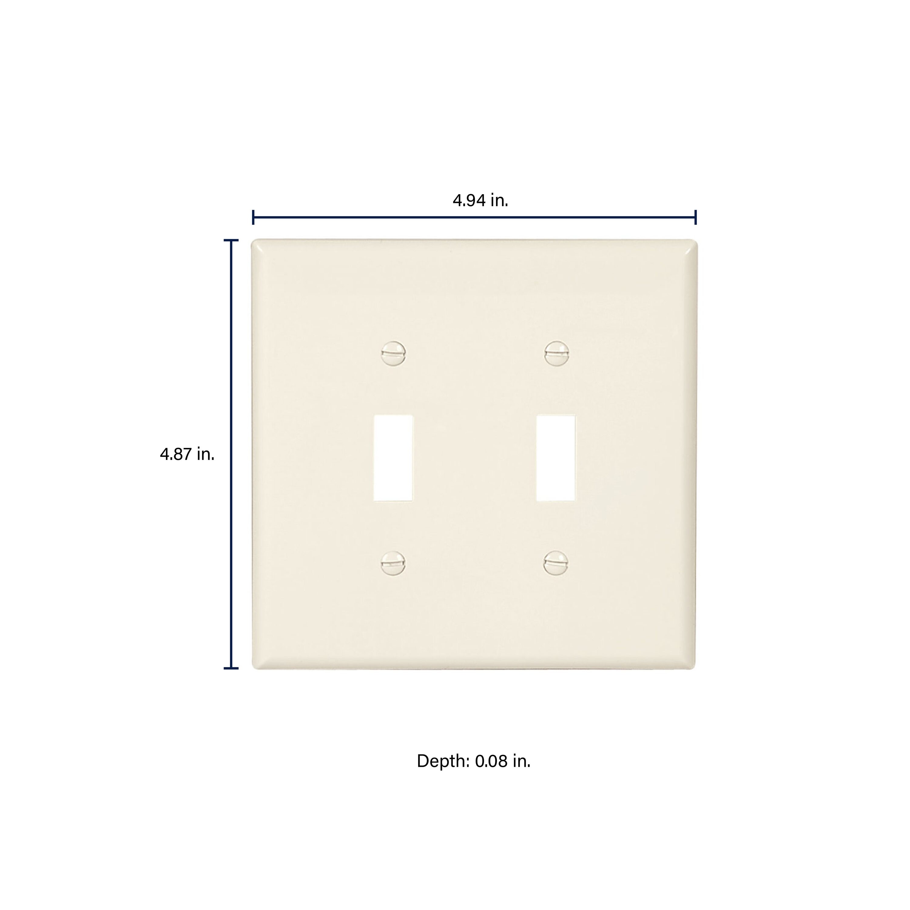Eaton PJ2LA-F-LW Electrical-Wall-Plates - View #2