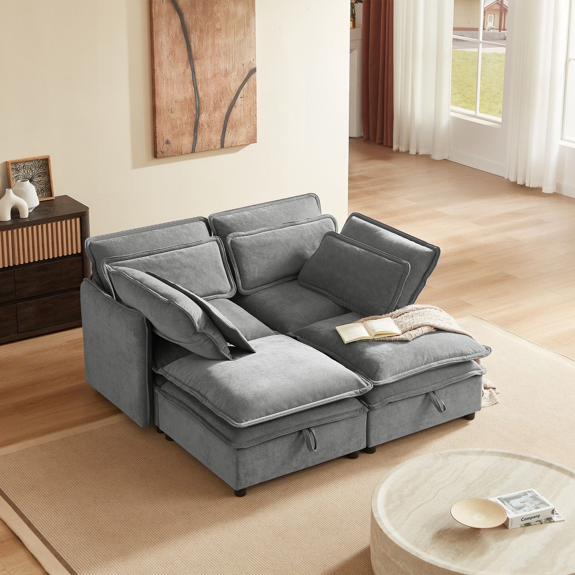 ModernLuxe WY000422AAE Sofas-Loveseats - View #2