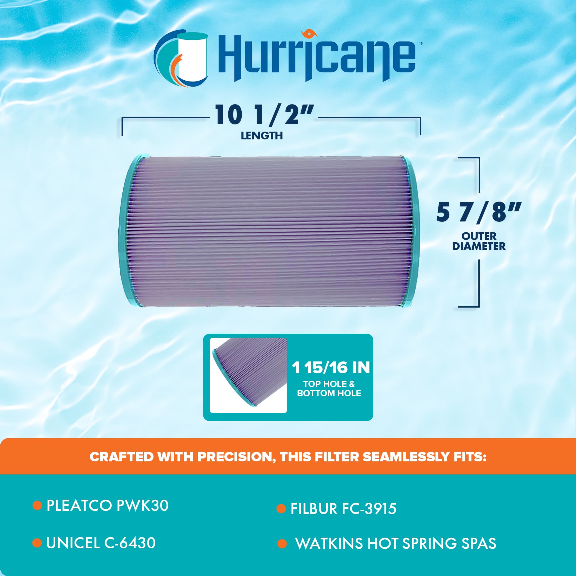 Hurricane 407431 Pool-Filter-Skim-Sys-Parts - View #3