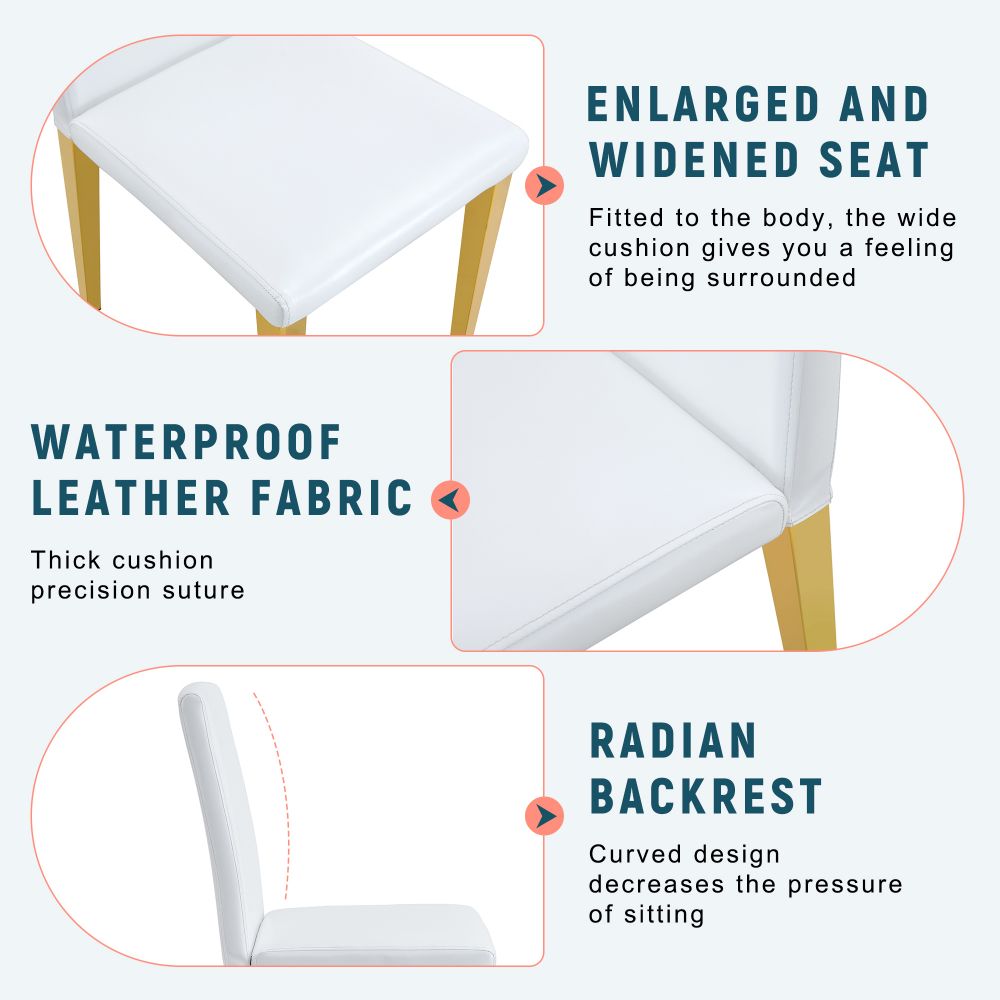 Clihome ZB-PH-011-2-GY Dining-Chairs - View #5